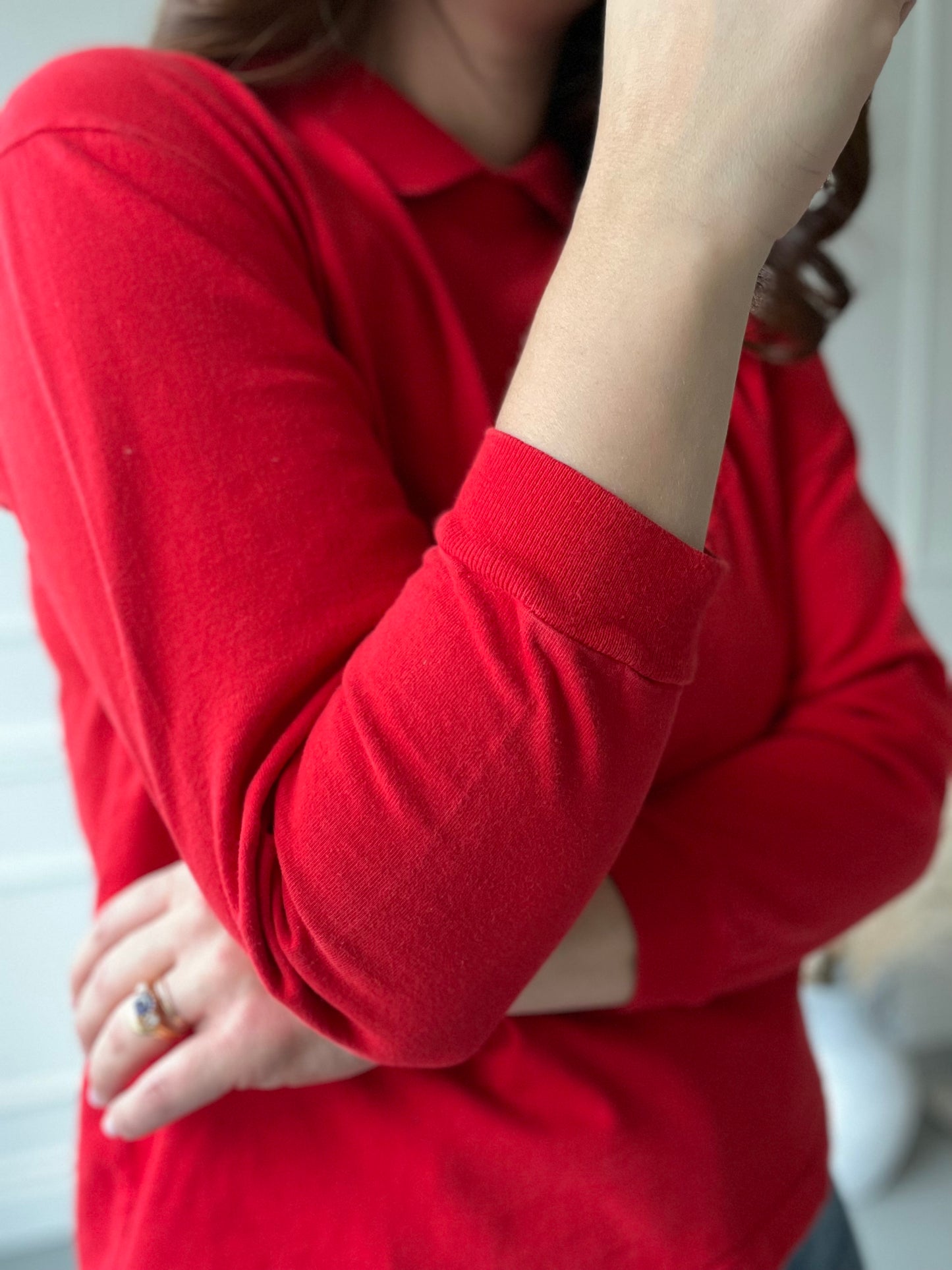 Vintage GUCCI Crested Unisex Polo Shirt - Size S-L