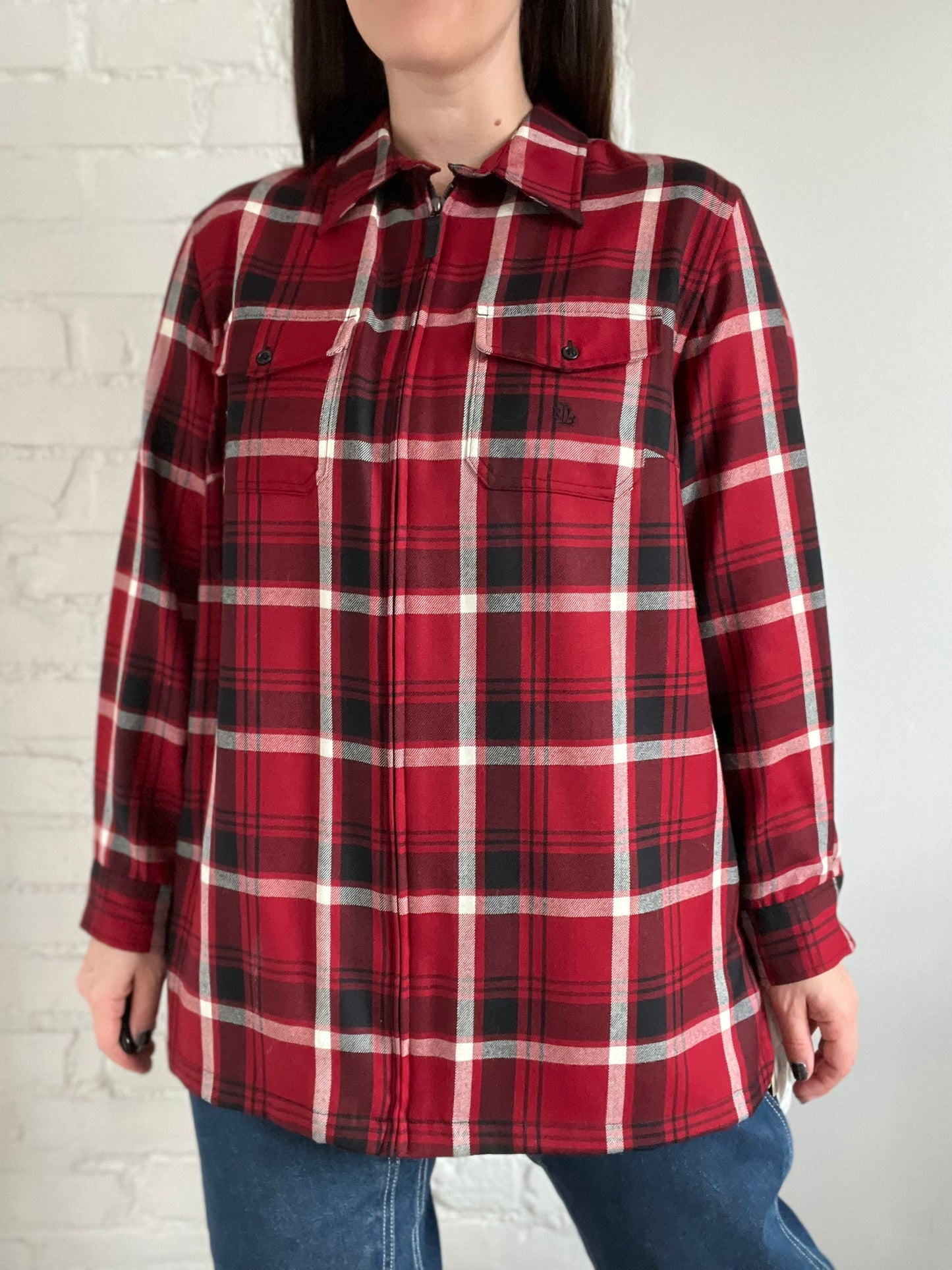 Ralph Lauren Plaid Shacket - XXL