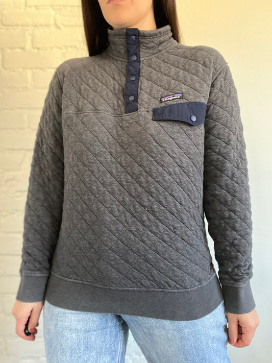 Patagonia Quilted Synchilla Sweater - M