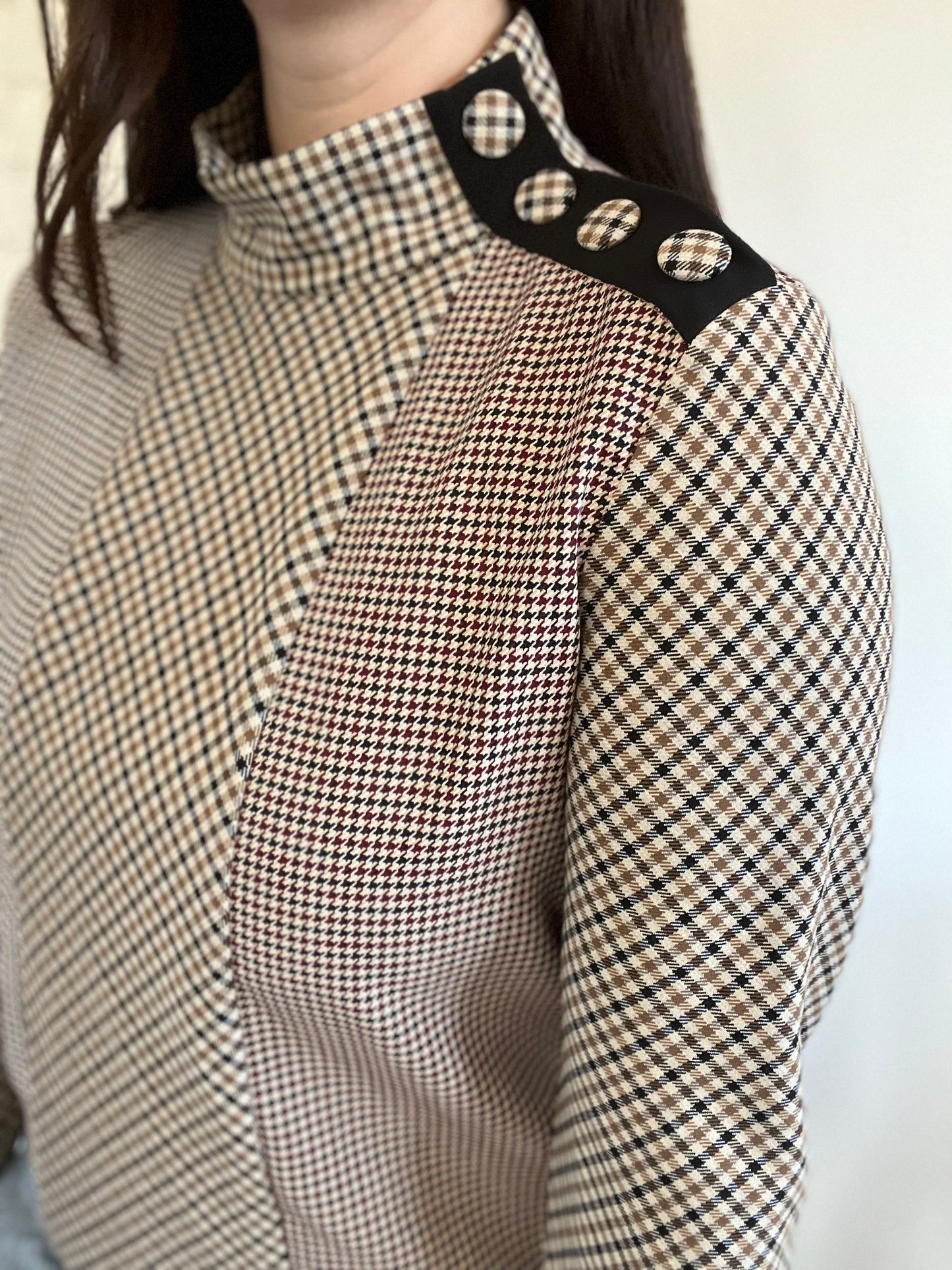 Regal Plaid Dress Shirt - Size L