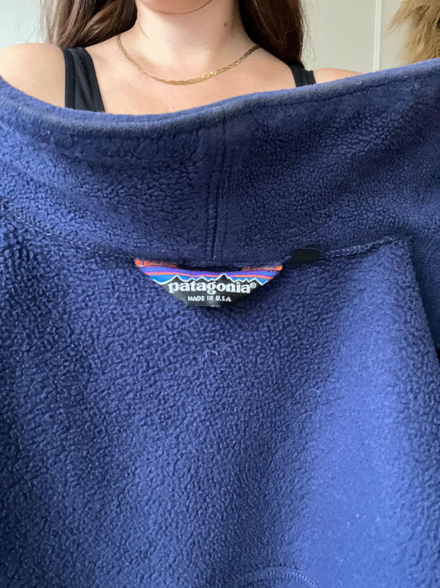 Vintage Patagonia Fleece Zip - Size S/M