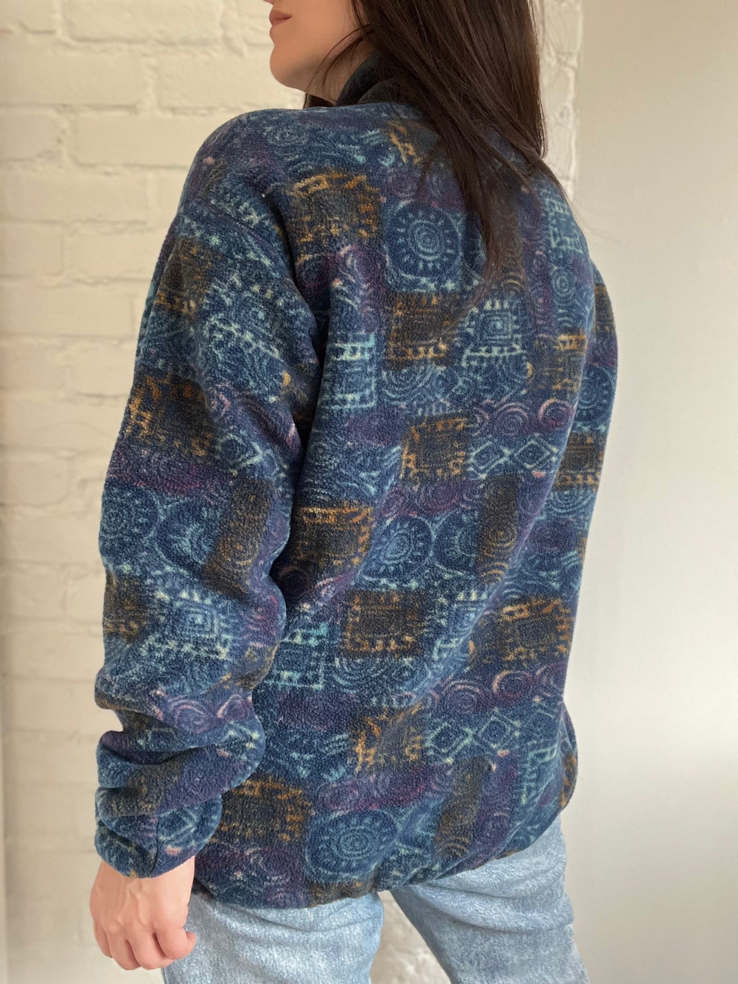 90s Columbia Fleece Pullover - Size L/XL