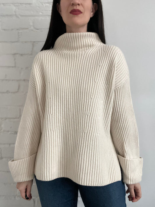 Cashmere Turtleneck Sweater - S (oversized)