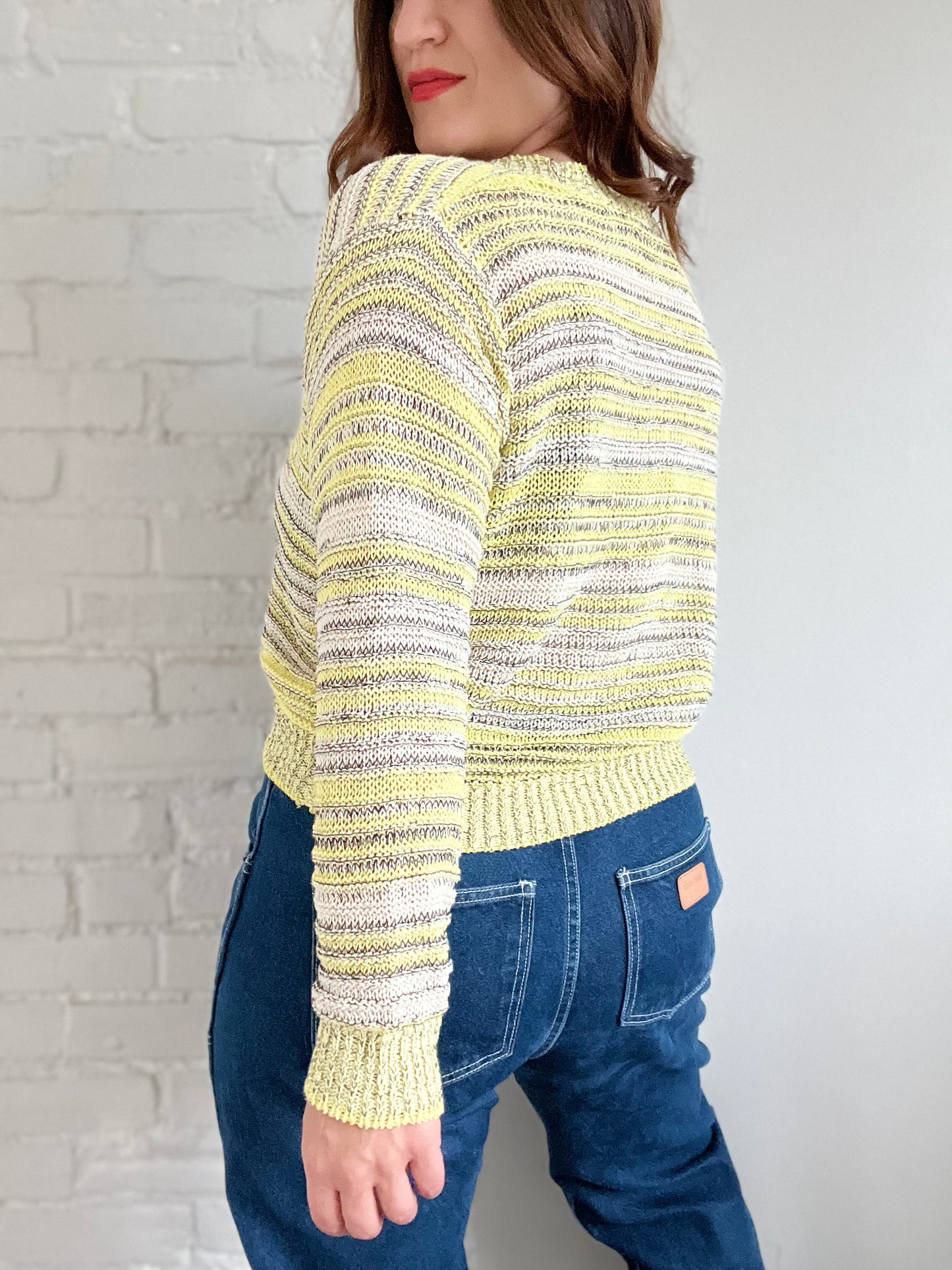 ASTR Crossover Knit Sweater - Size S