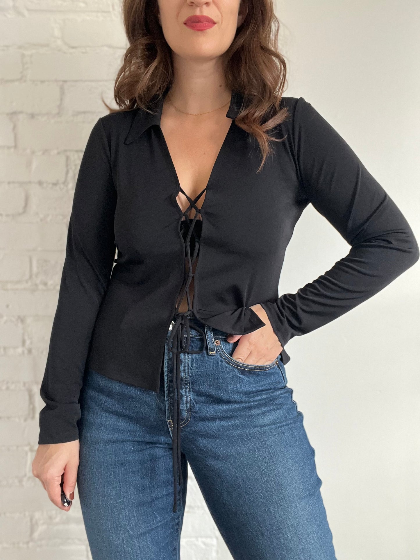 Aritzia Dynasty Top - Size L