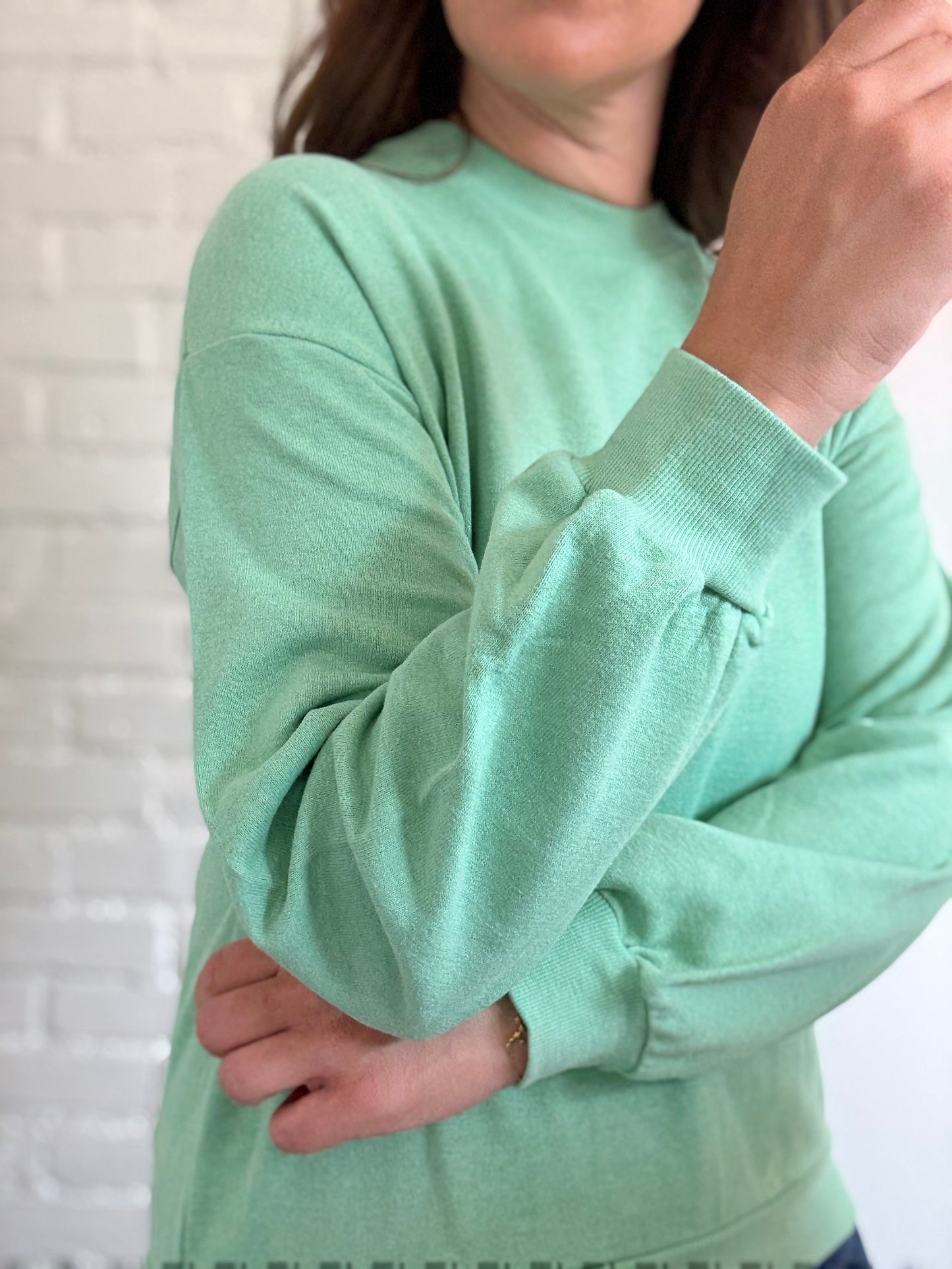 Oversized Organic Sweatshirt - Size S