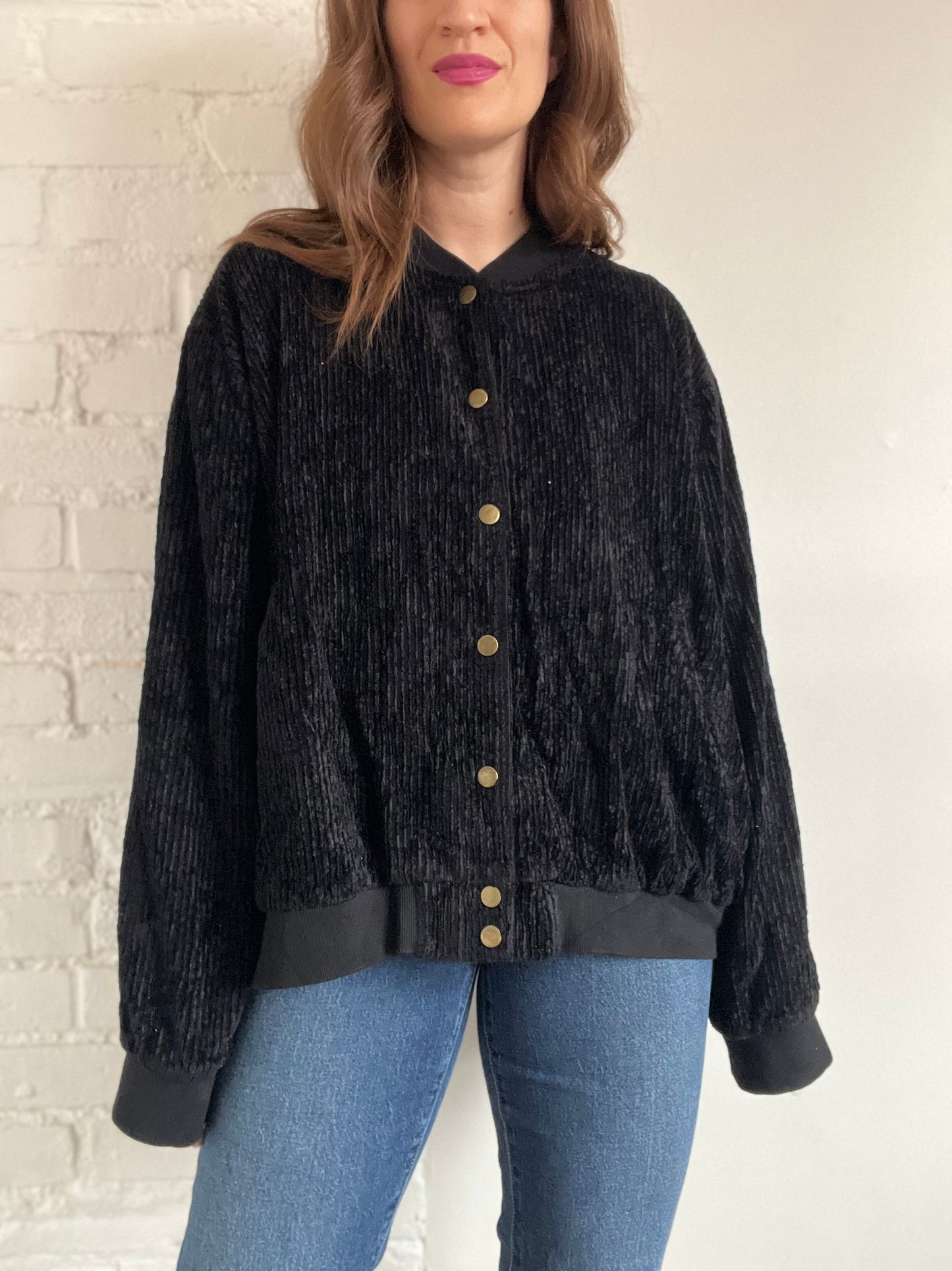 Hilary Macmillan Corduroy Velvet Jacket  - 4XL