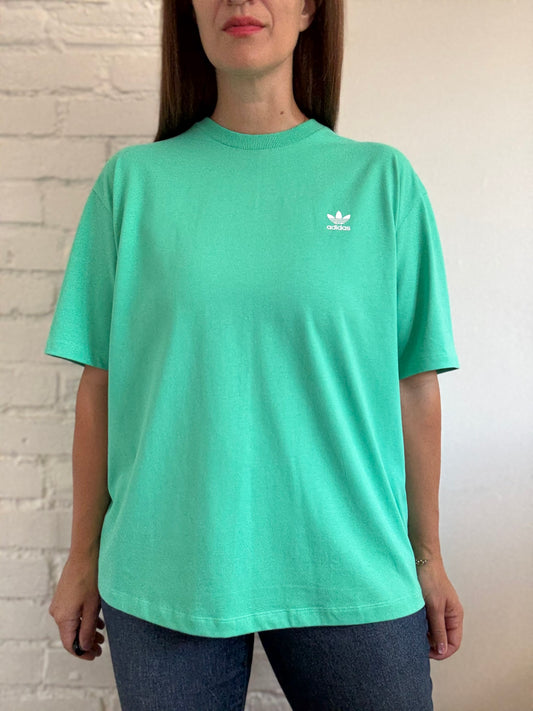 NEW adidas Originals Green T-Shirt - Size M (oversized)