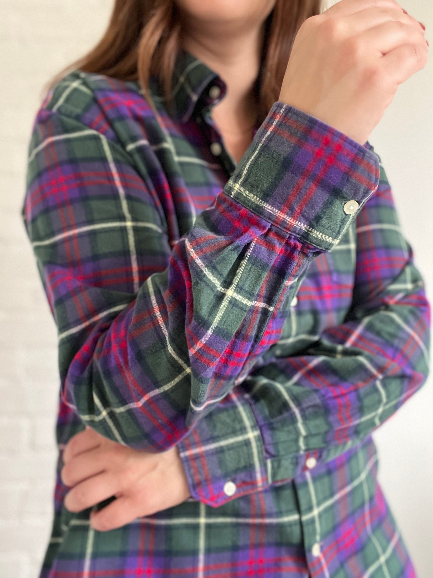 Barbour Tartan Flannel Shirt - L/XL