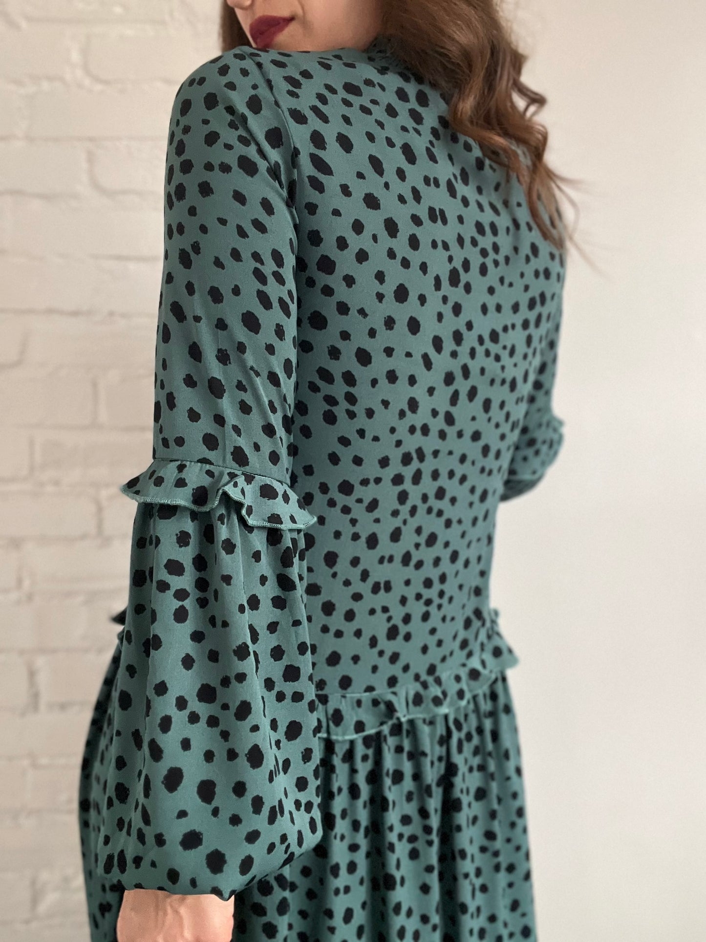 Dalmation Mock Oversized Dress - Sz. 6