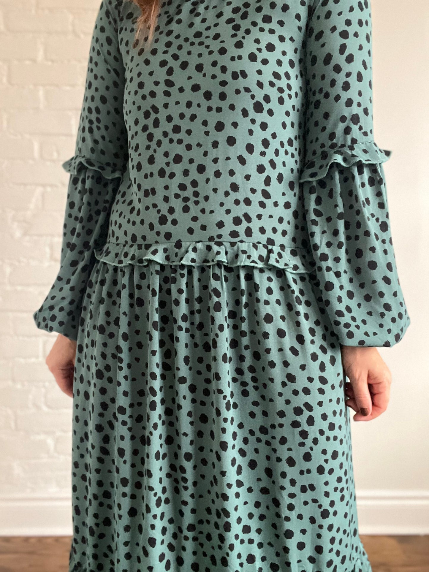 Dalmation Mock Oversized Dress - Sz. 6