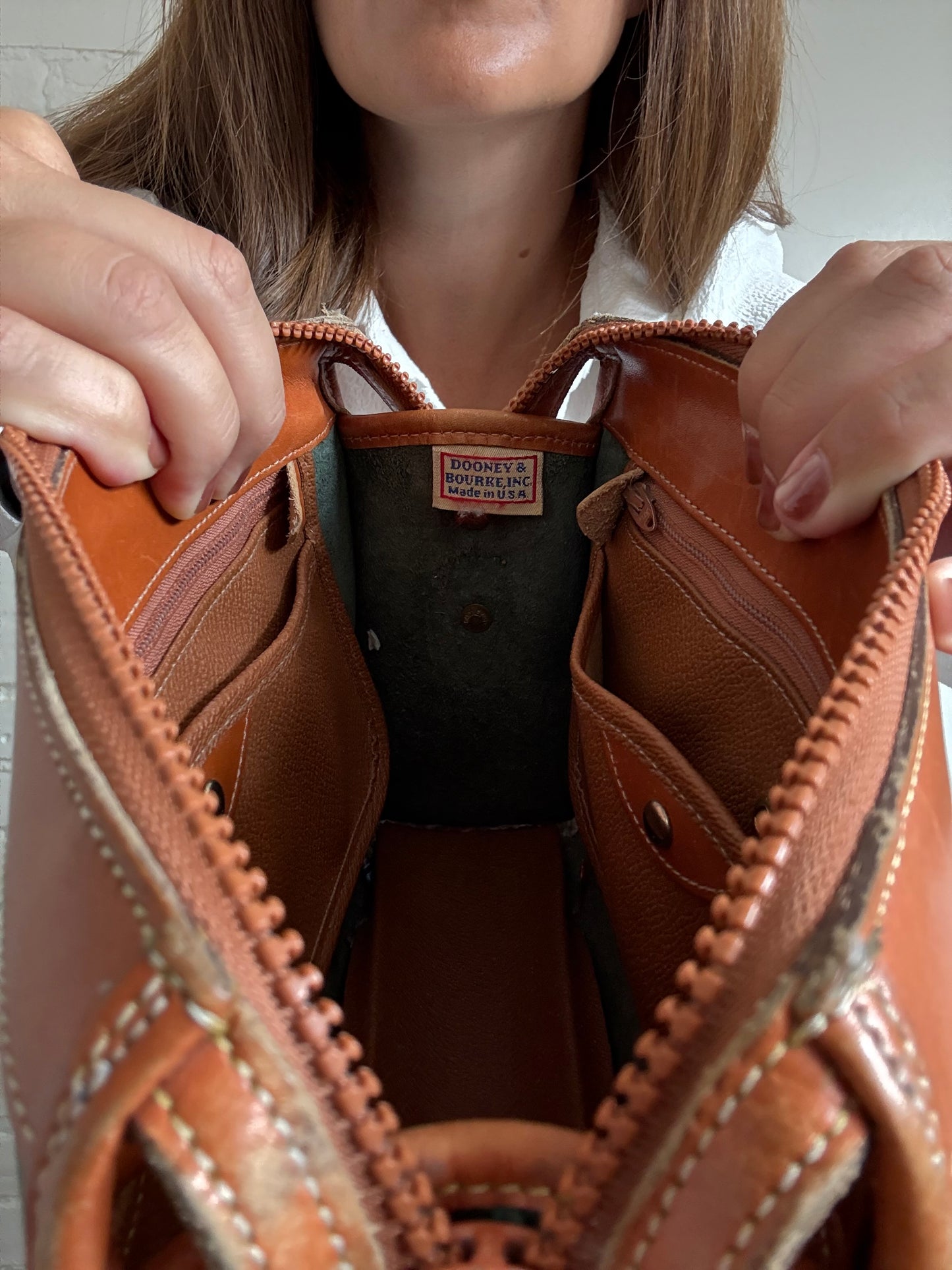 Vintage Dooney & Bourke Leather Crossbody