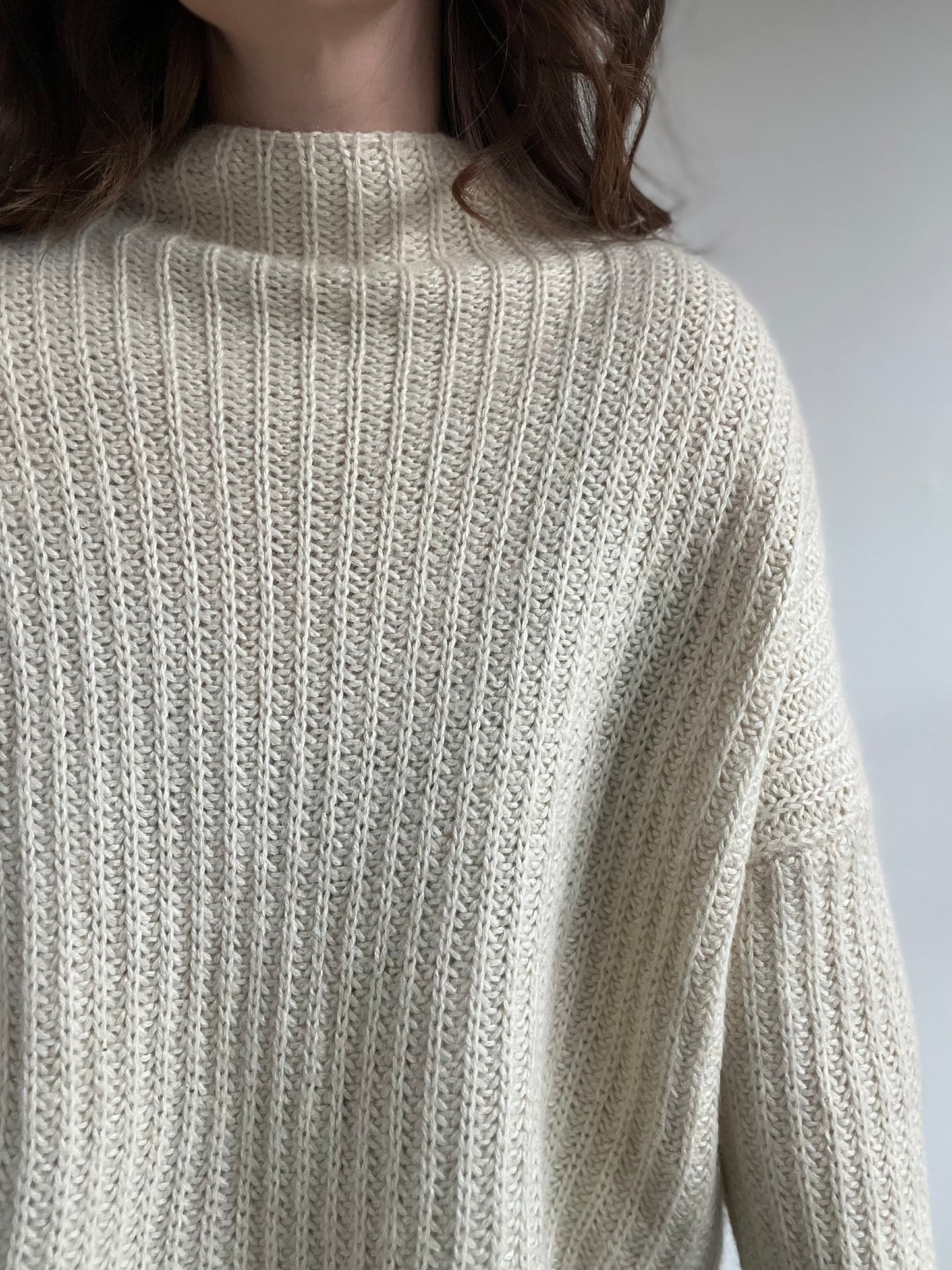 SIMON MILLER Mockneck Sweater - S (oversized)