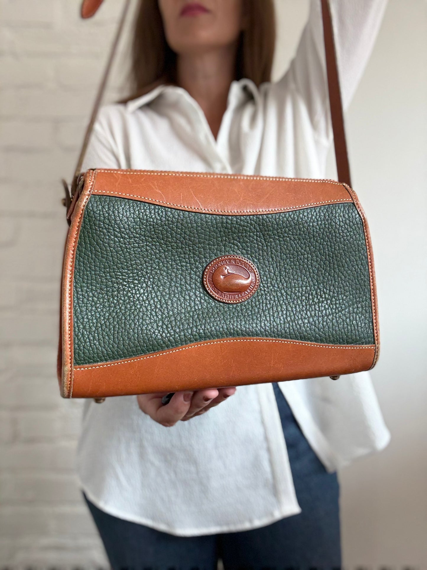 Vintage Dooney & Bourke Leather Crossbody