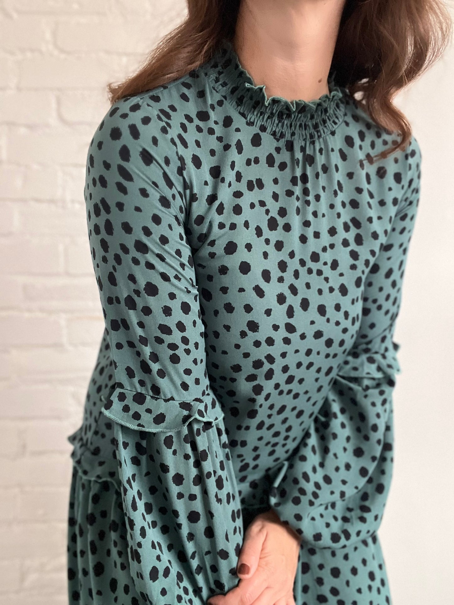 Dalmation Mock Oversized Dress - Sz. 6