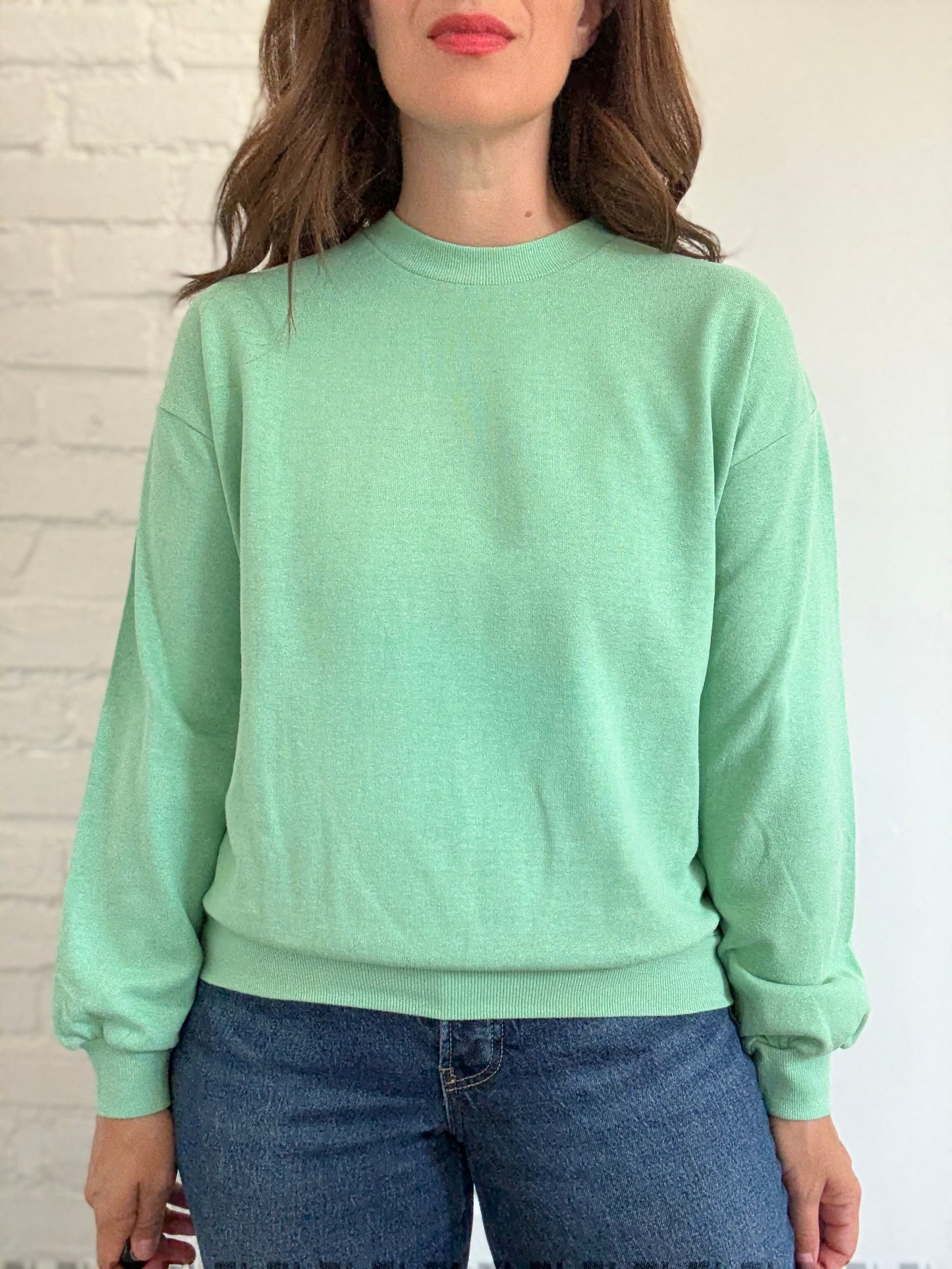 Oversized Organic Sweatshirt - Size S