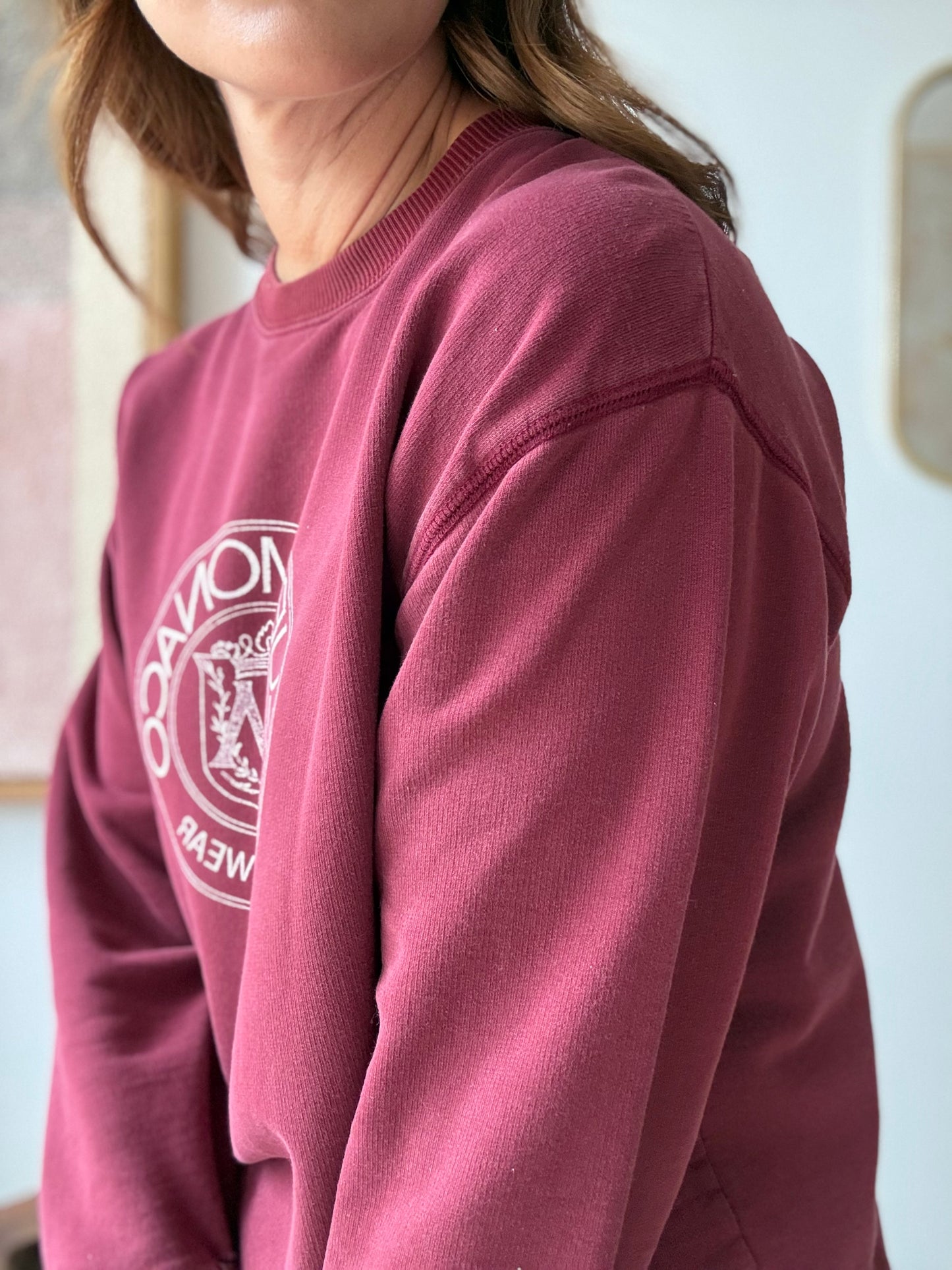 Vintage Club Monaco Crest Sweatshirt - Size S/M