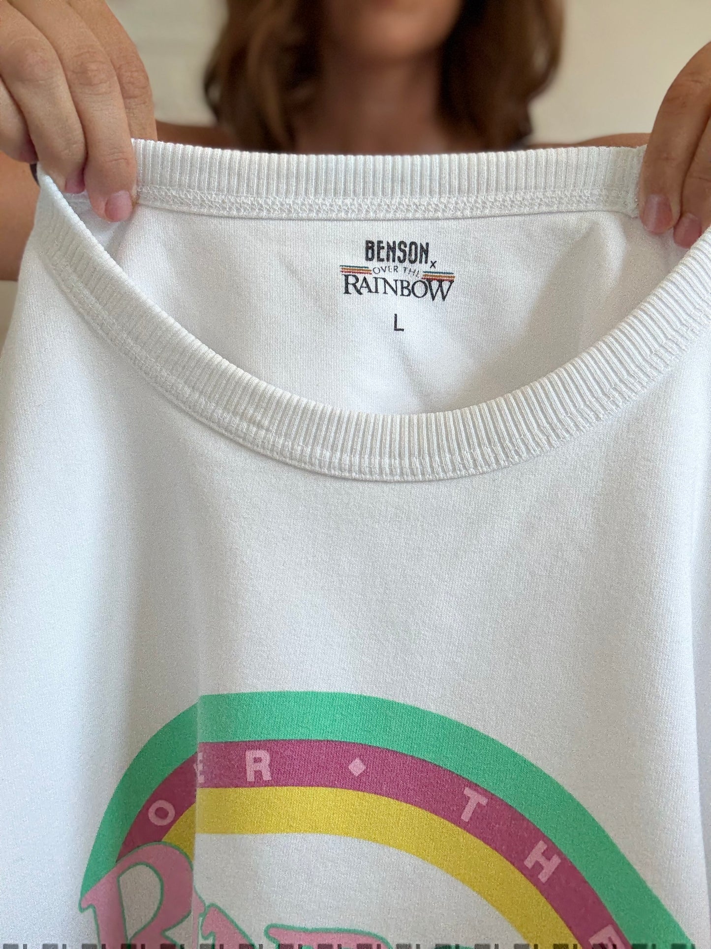 Unisex Benson x Rainbow Crew Sweat Top - Size L