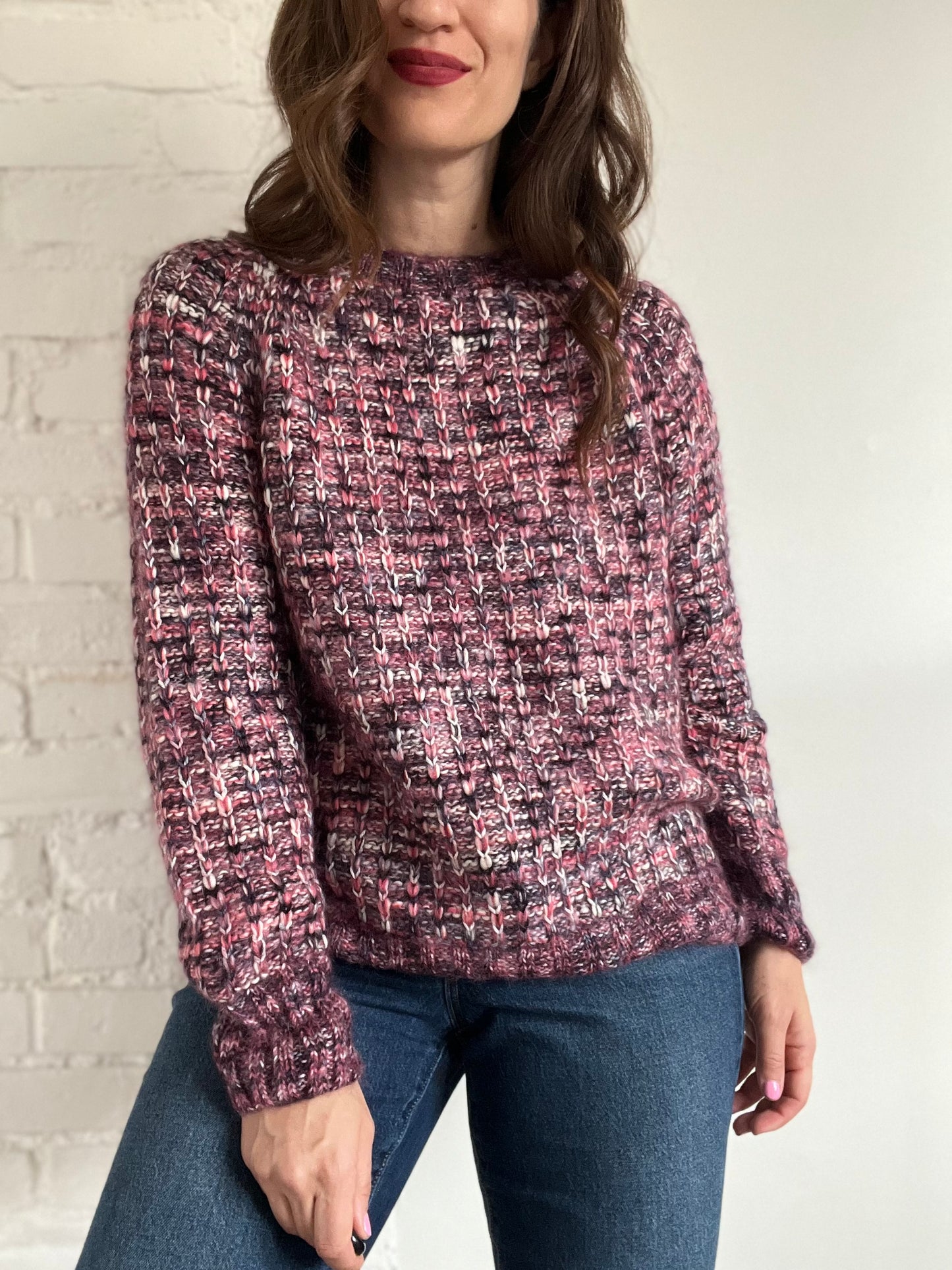 Coach® Multicolour Wool Sweater - M