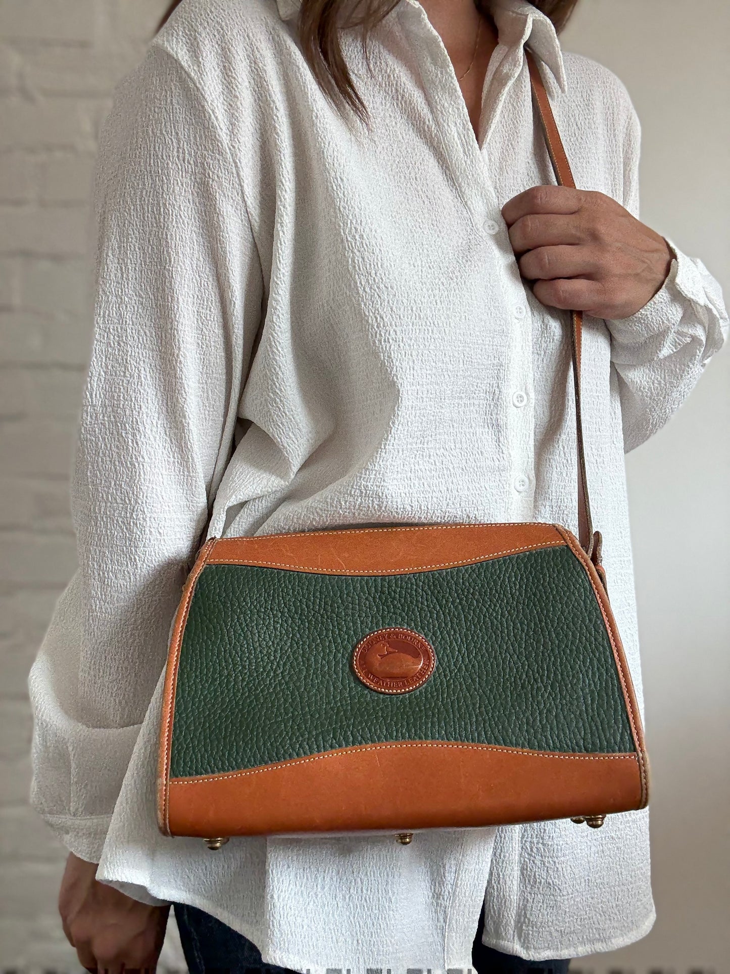 Vintage Dooney & Bourke Leather Crossbody