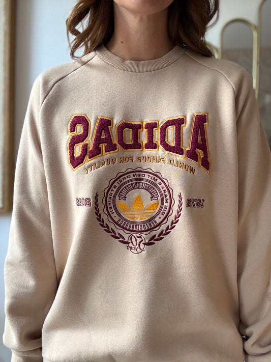 Adidas Originals Varsity Sweatshirt - Size S (Mens)