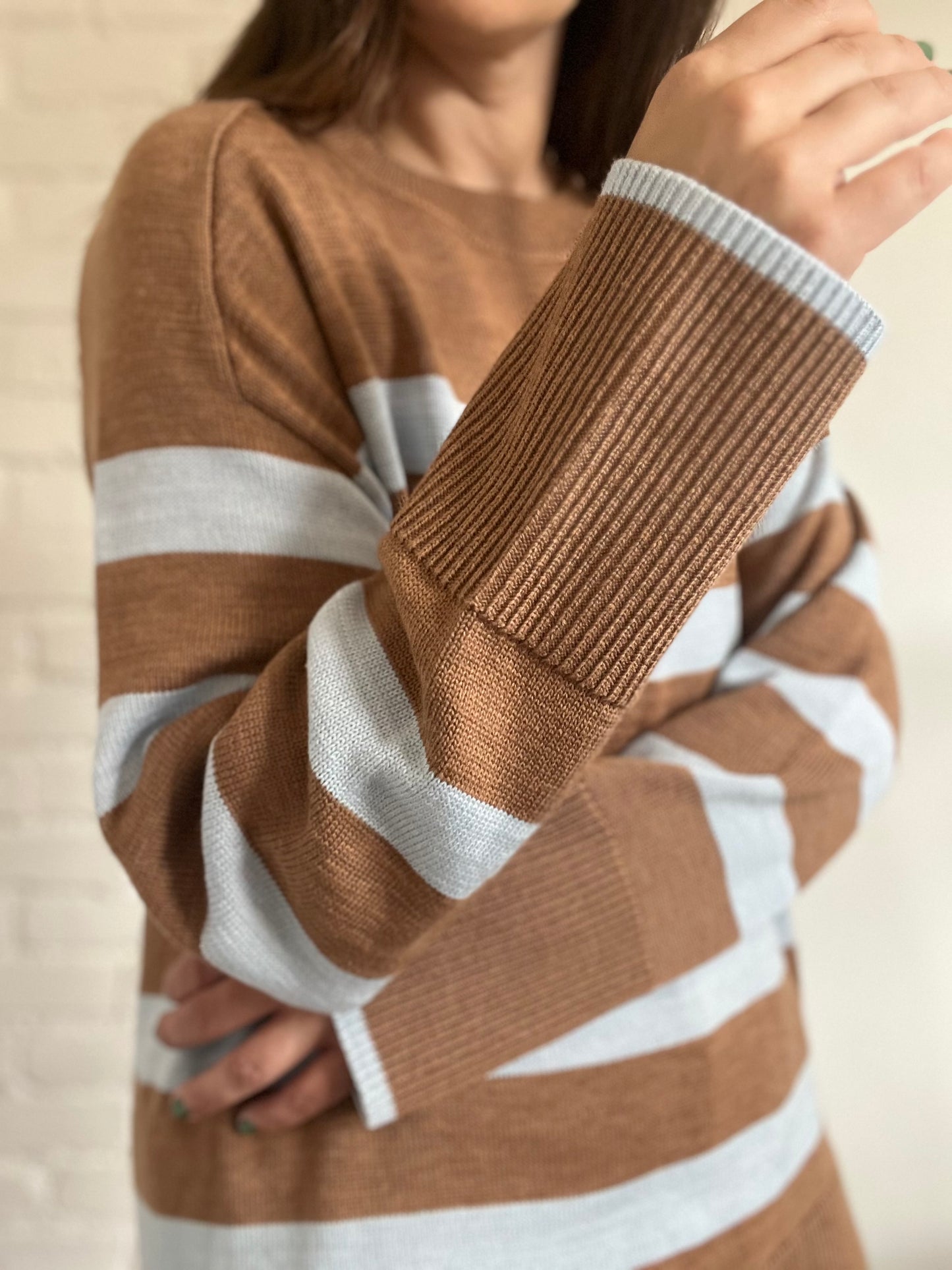 COS Oversized Stripe Sweater - Size S (Oversized)