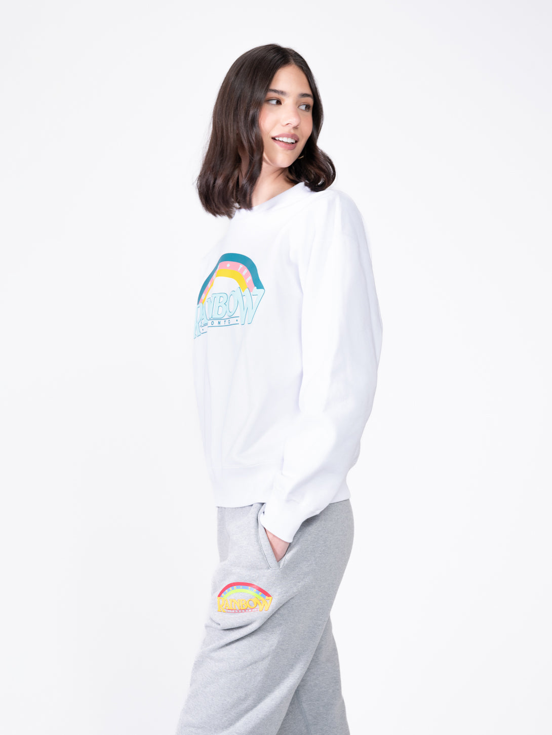 Unisex Benson x Rainbow Crew Sweat Top - Size L