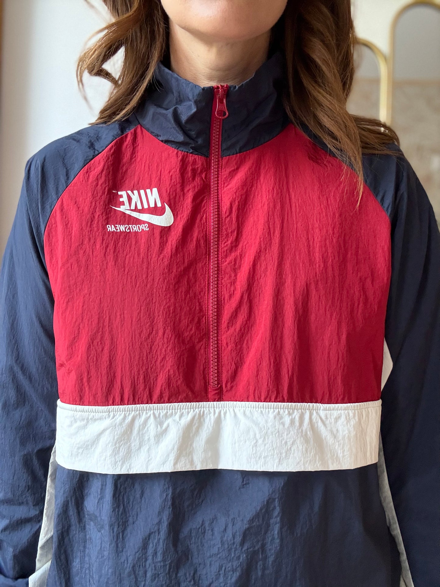 Nike Archive Half-Zip Windbreaker - Size M (Mens)