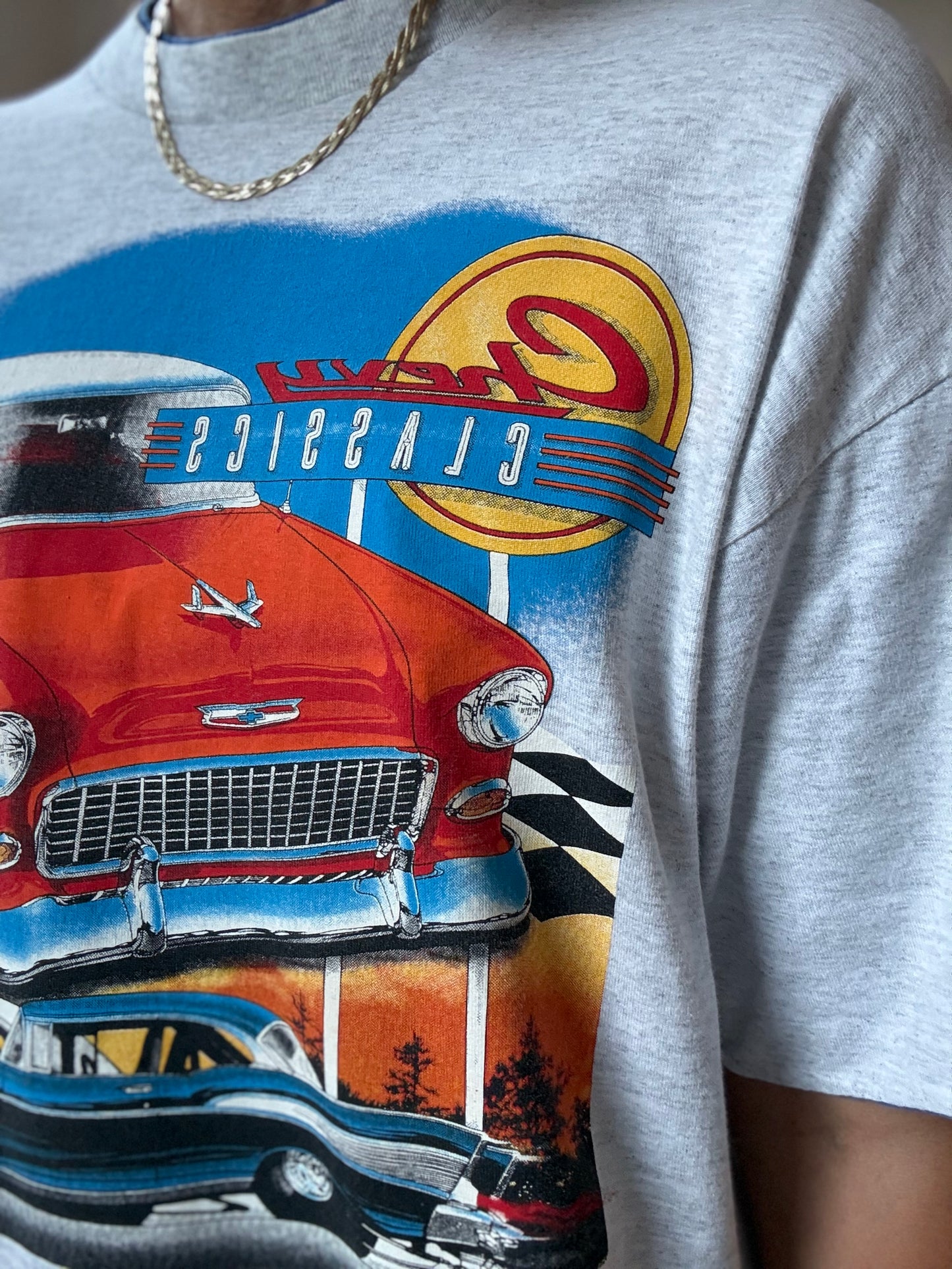 Vintage Chevy Classics Car T-Shirt - Size XL