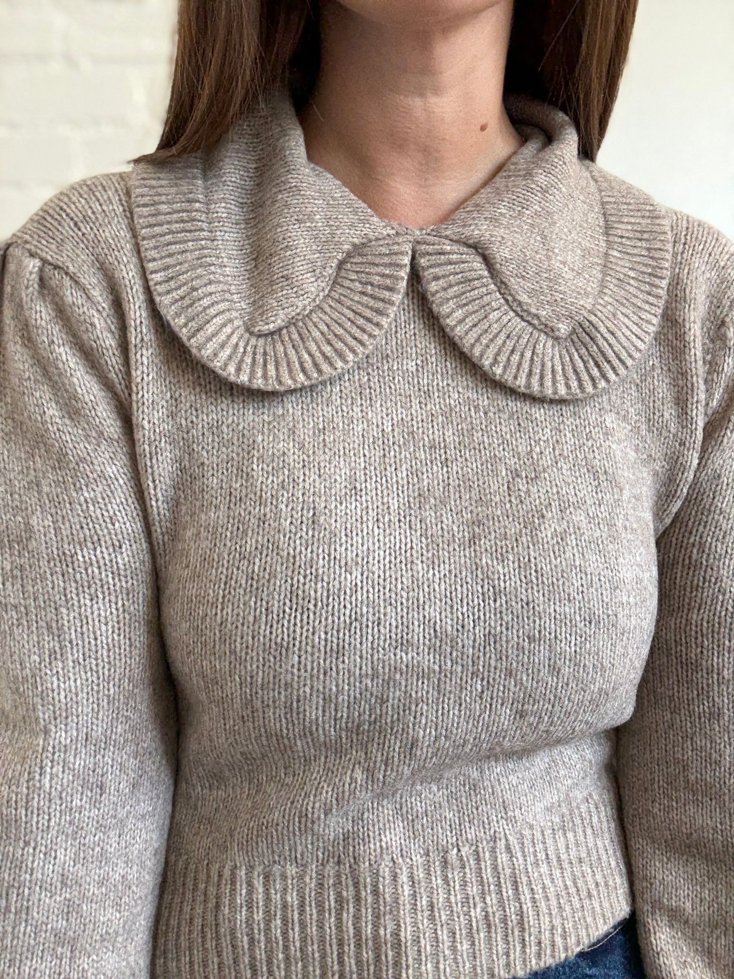 ASTR the Label Peter Pan Knit Sweater - Size XS