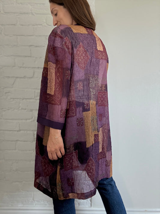 Sheer Duster Cardigan - Size L/XL