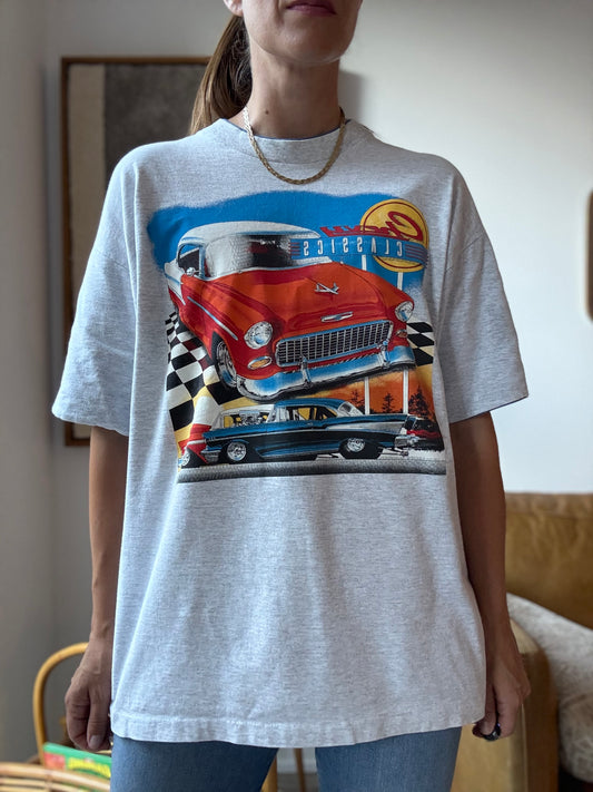 Vintage Chevy Classics Car T-Shirt - Size XL