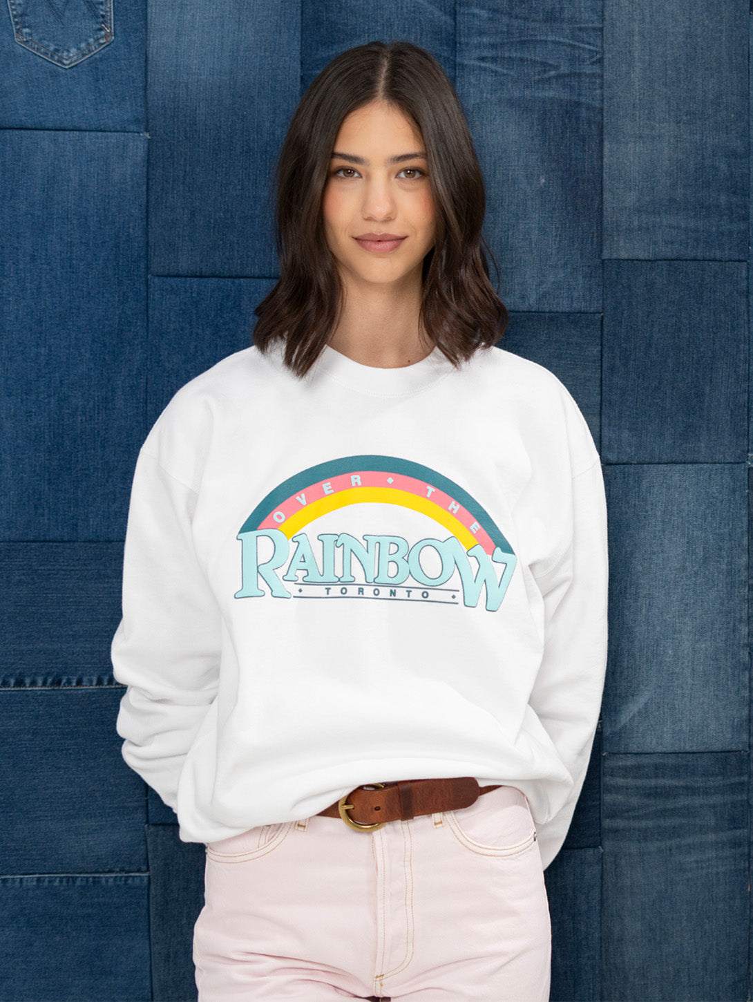 Unisex Benson x Rainbow Crew Sweat Top - Size L