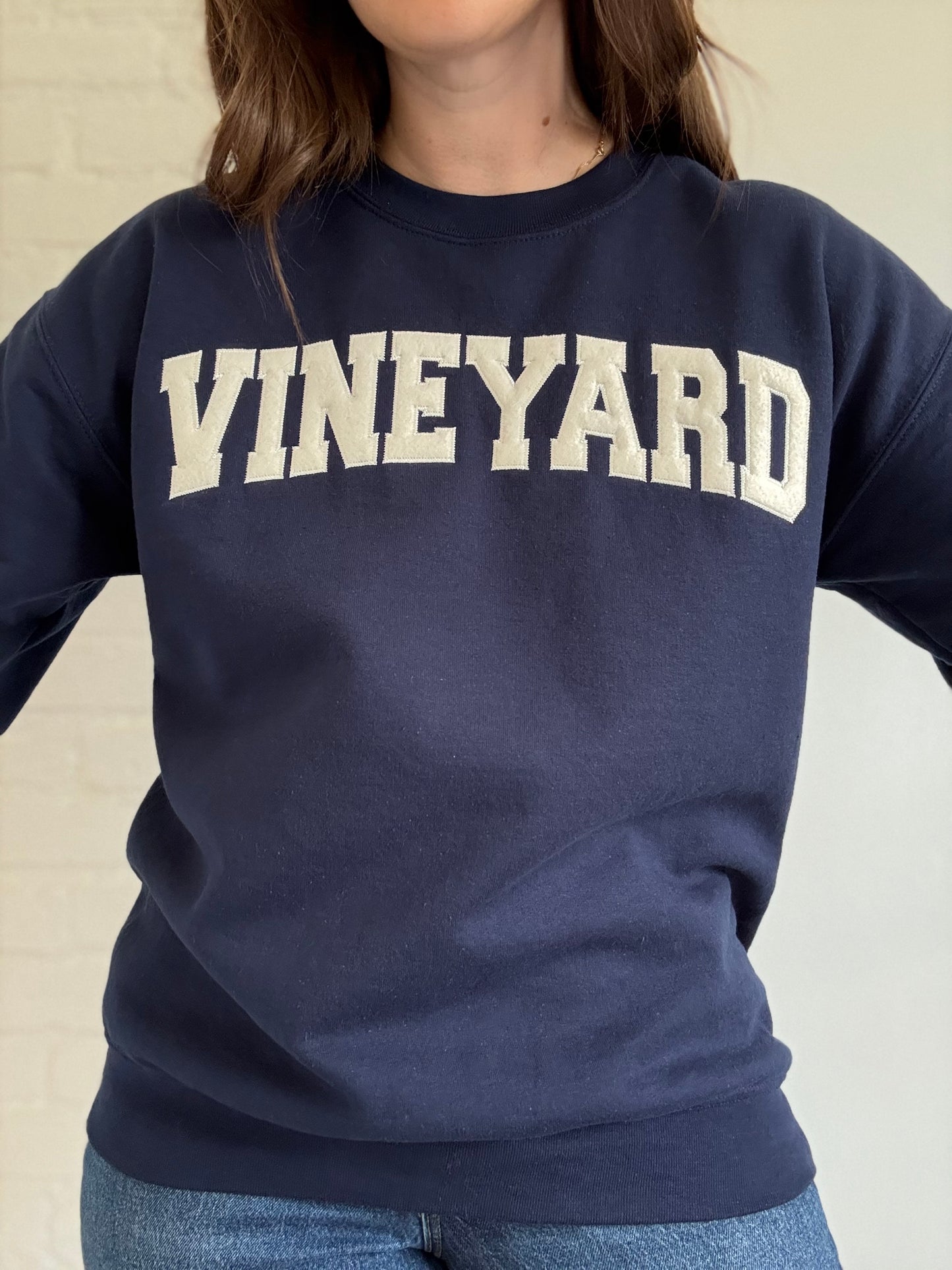 Vintage Vinyard Crewneck Sweater - Size M/L