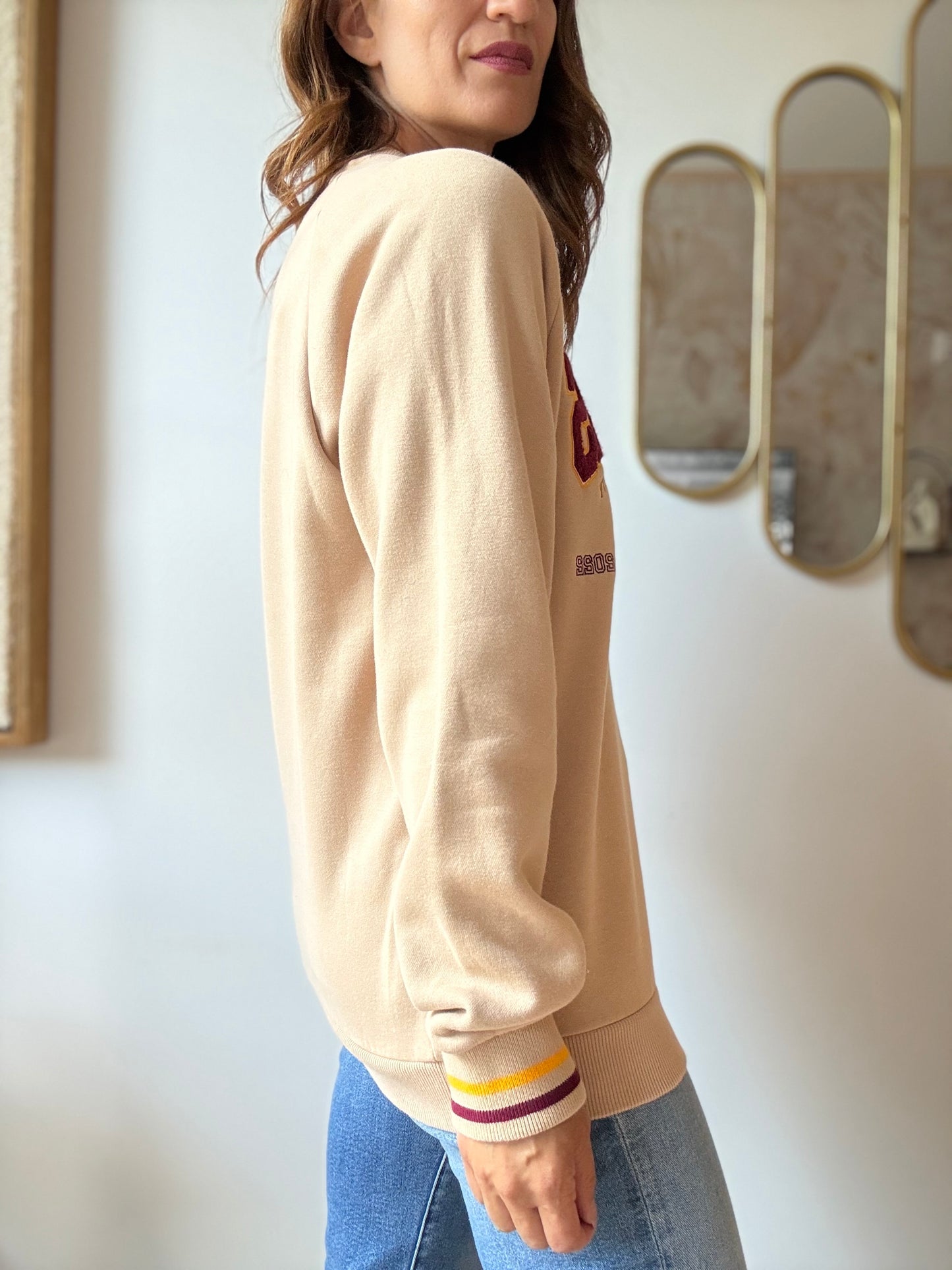 Adidas Originals Varsity Sweatshirt - Size S (Mens)