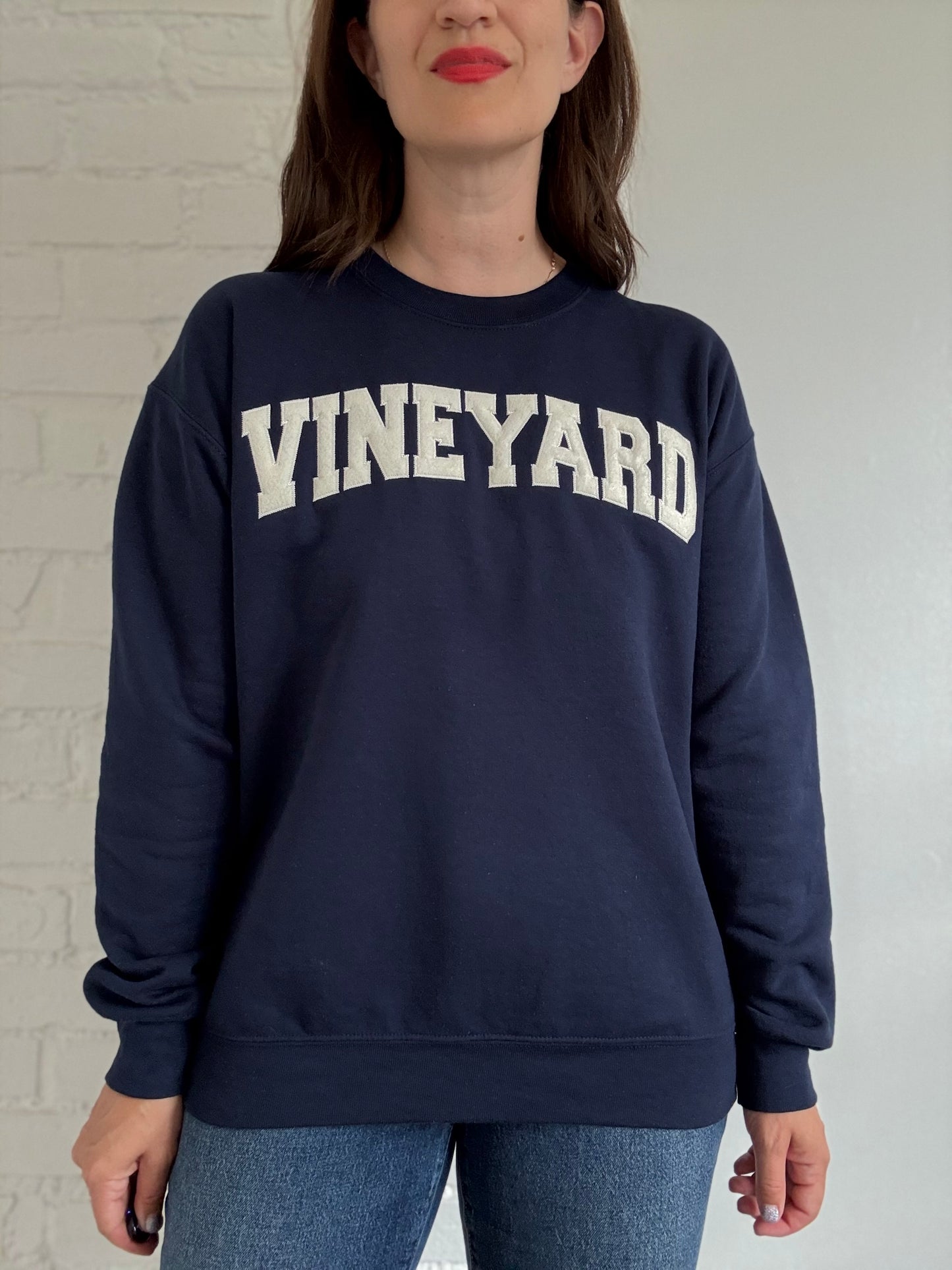 Vintage Vinyard Crewneck Sweater - Size M/L