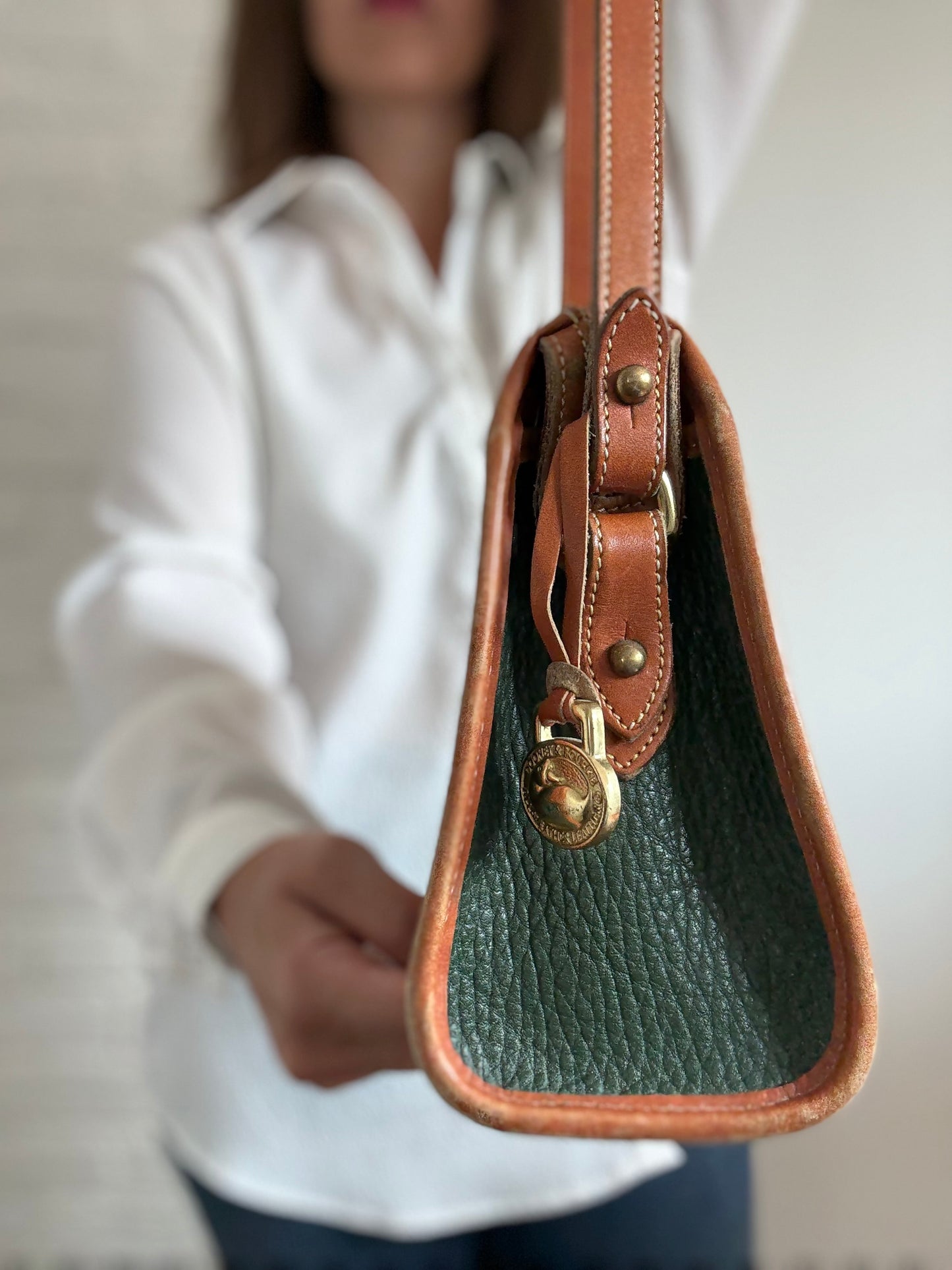 Vintage Dooney & Bourke Leather Crossbody