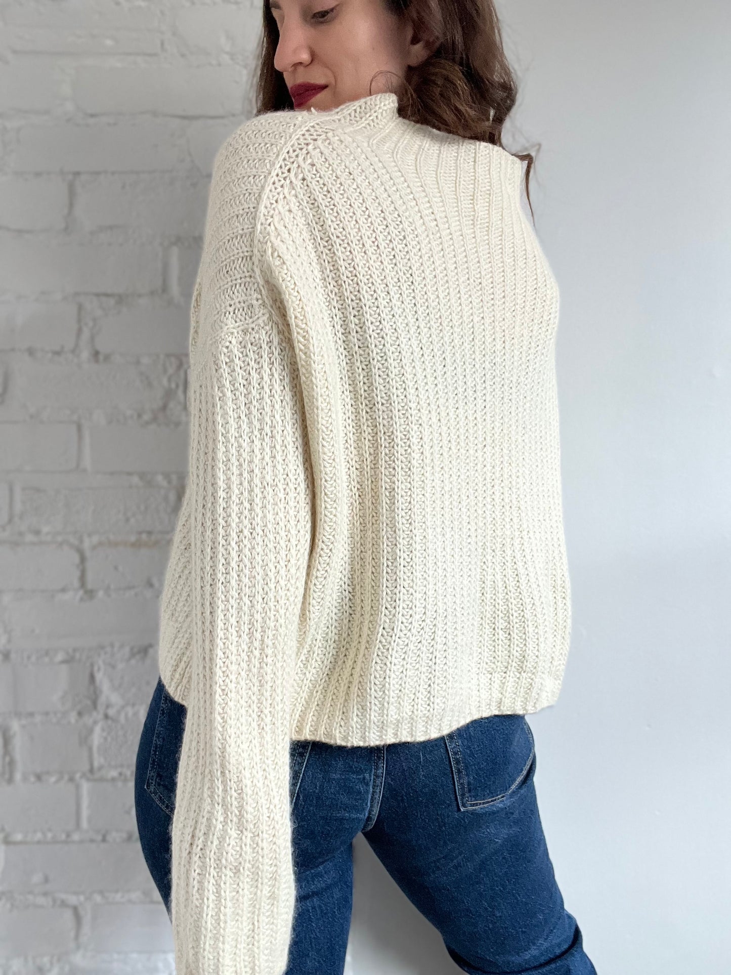 SIMON MILLER Mockneck Sweater - S (oversized)