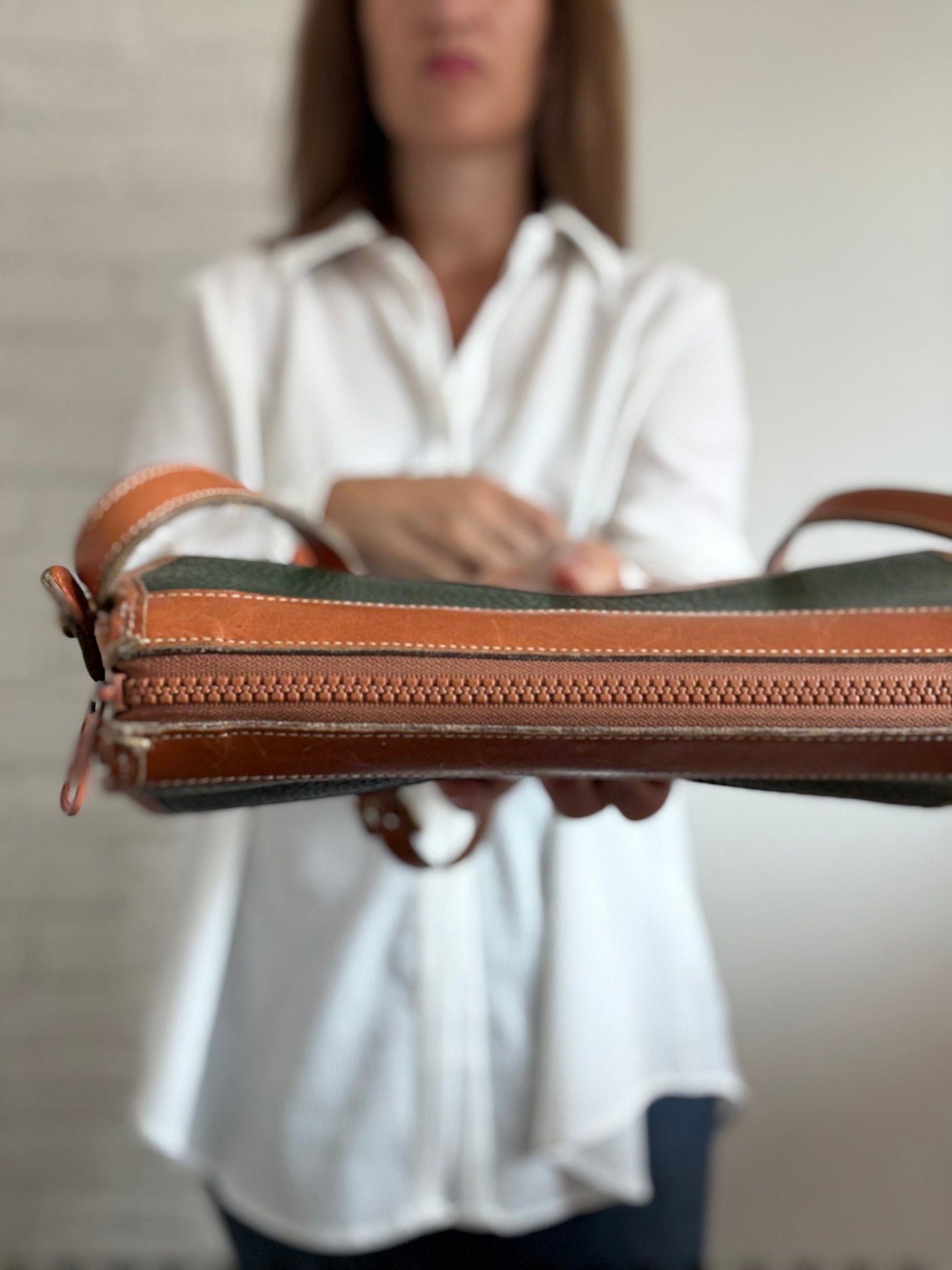 Vintage Dooney & Bourke Leather Crossbody