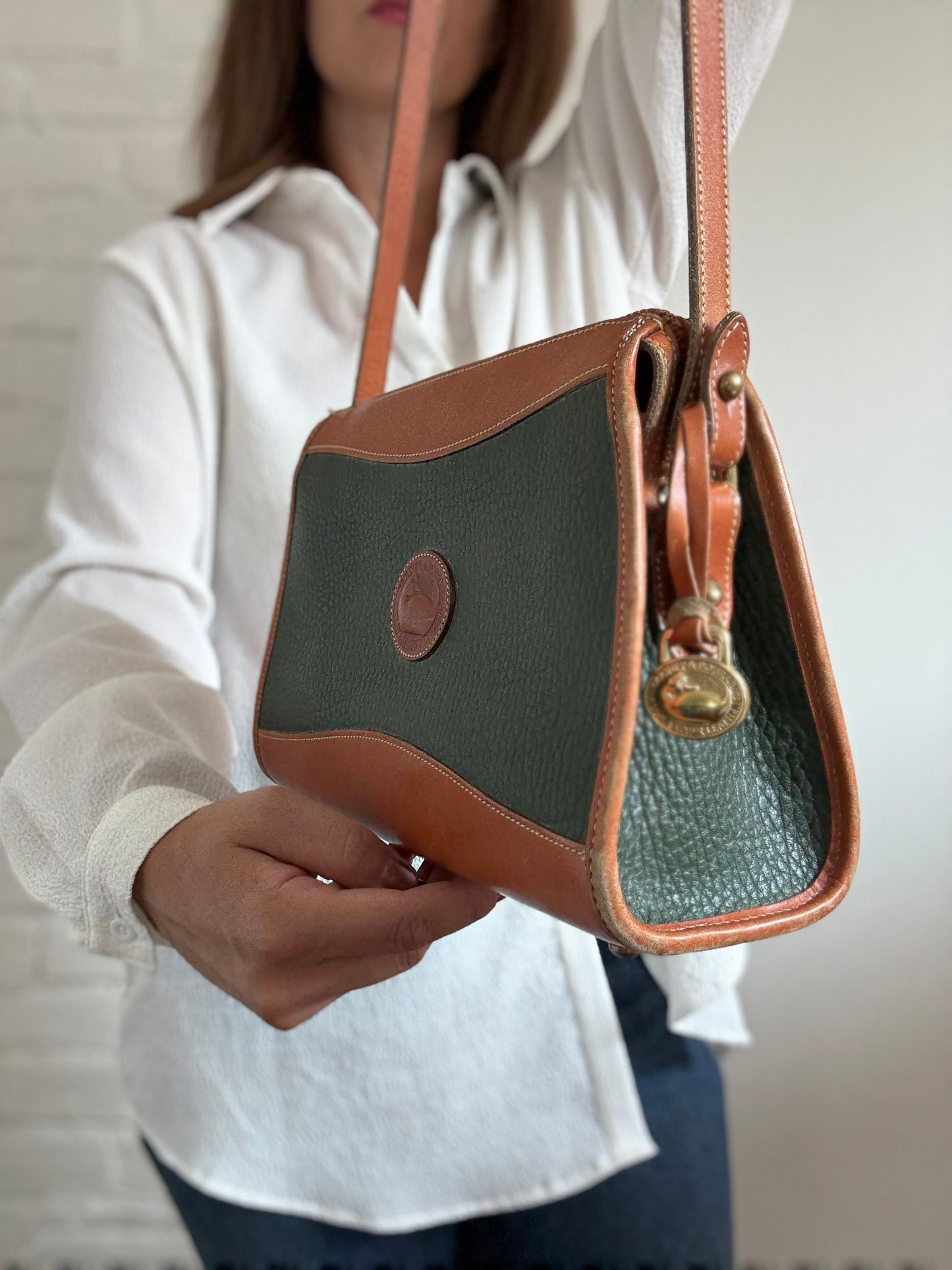 Vintage Dooney & Bourke Leather Crossbody