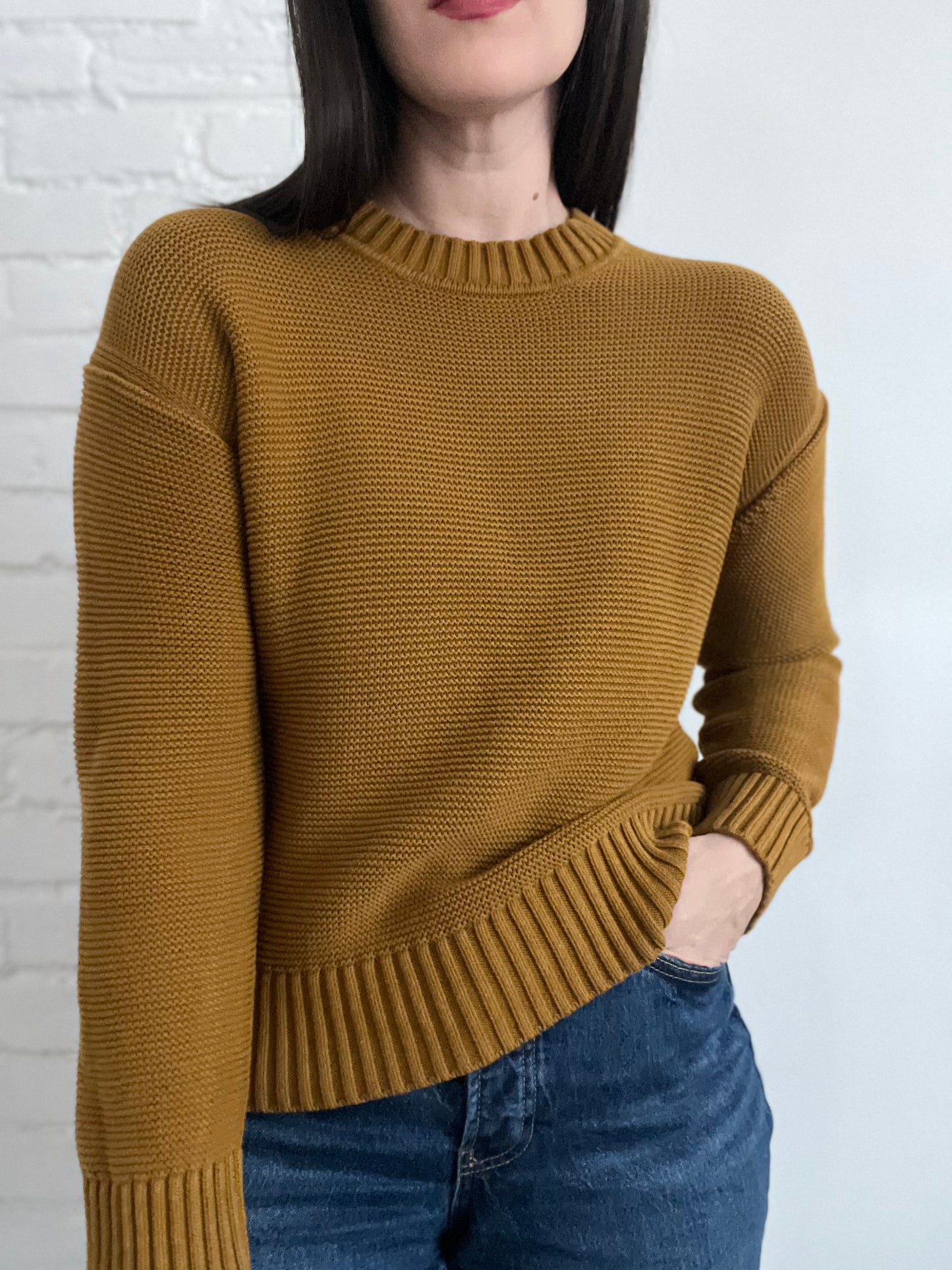 Everlane Link-Stitch Sweater - S (oversized)