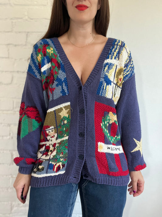 The Santa Knit Sweater - XL