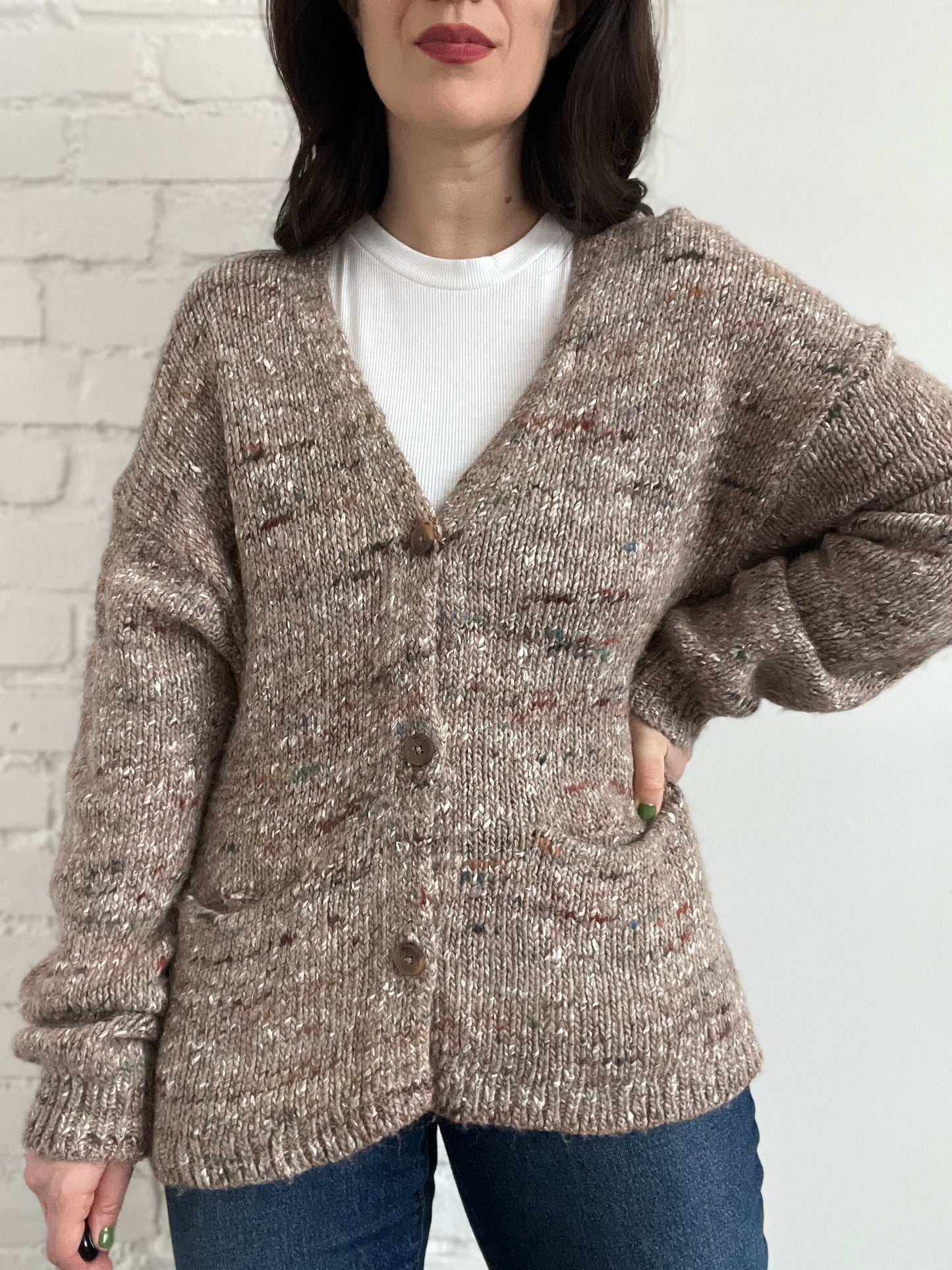 Wilfred Relaxed Knit Cardigan  - XS (oversized)