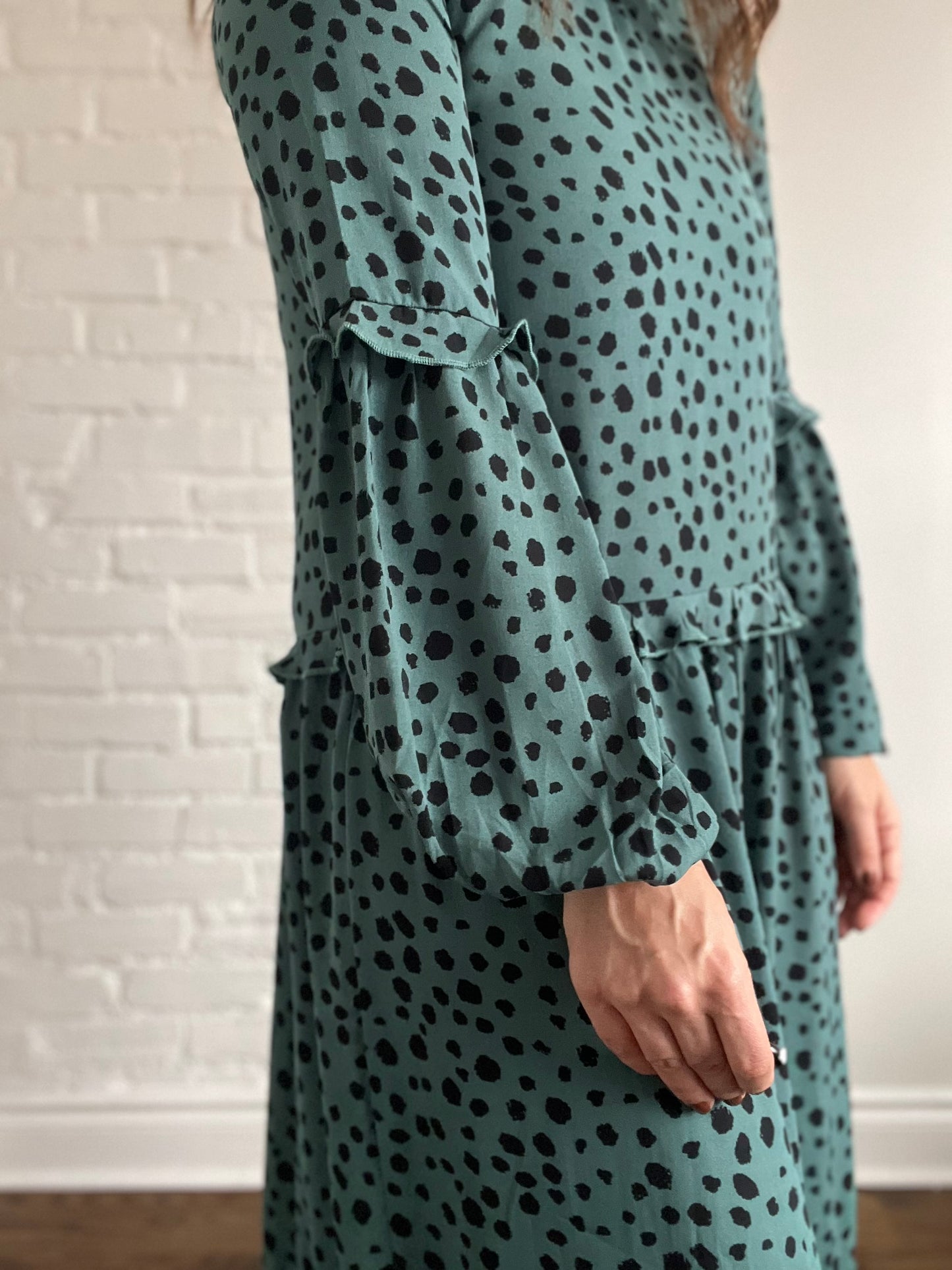 Dalmation Mock Oversized Dress - Sz. 6