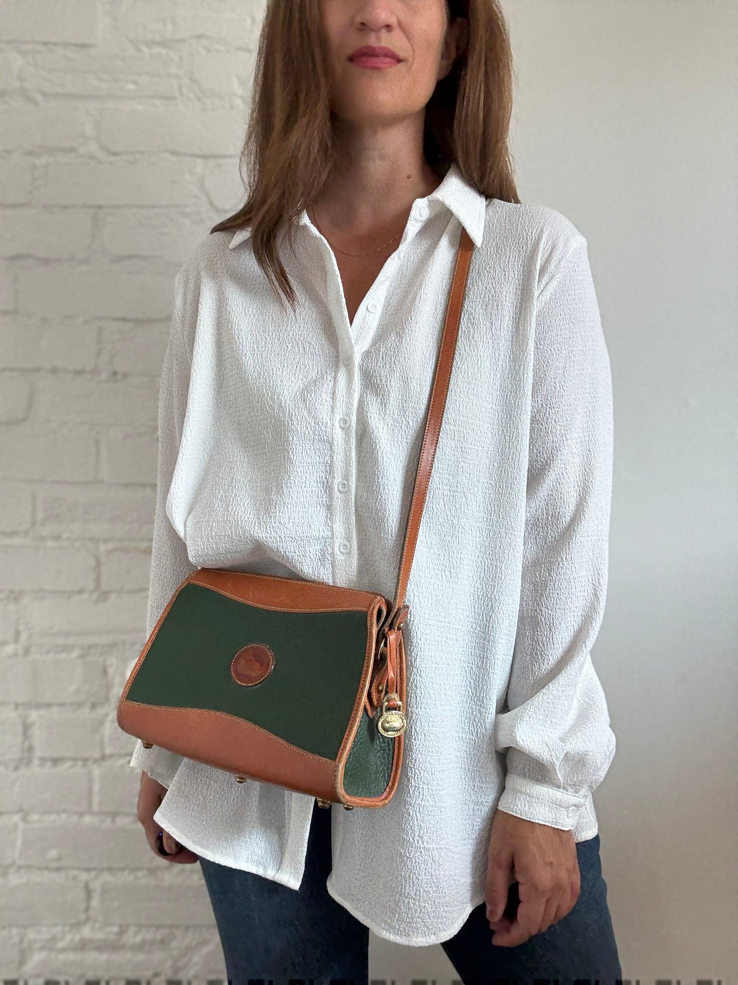 Vintage Dooney & Bourke Leather Crossbody