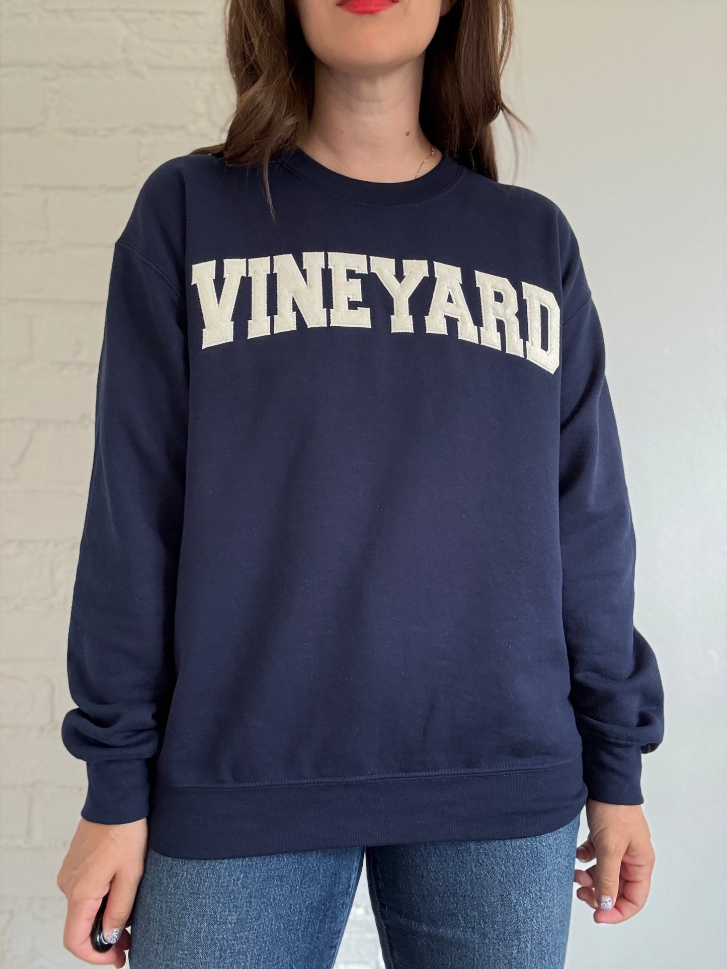 Vintage Vinyard Crewneck Sweater - Size M/L