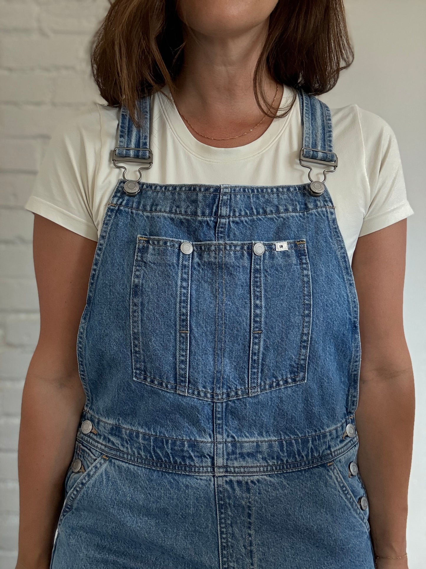 Sunday Best Utility Denim Overalls - Size M