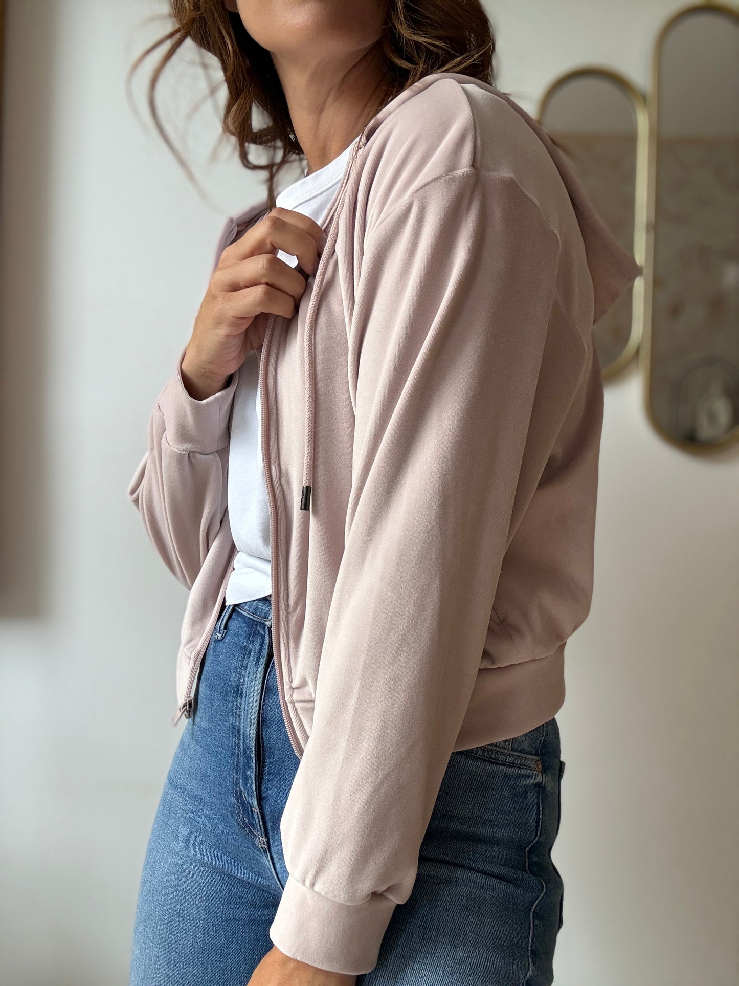 ALO Yoga Glimmer Velour - Size S