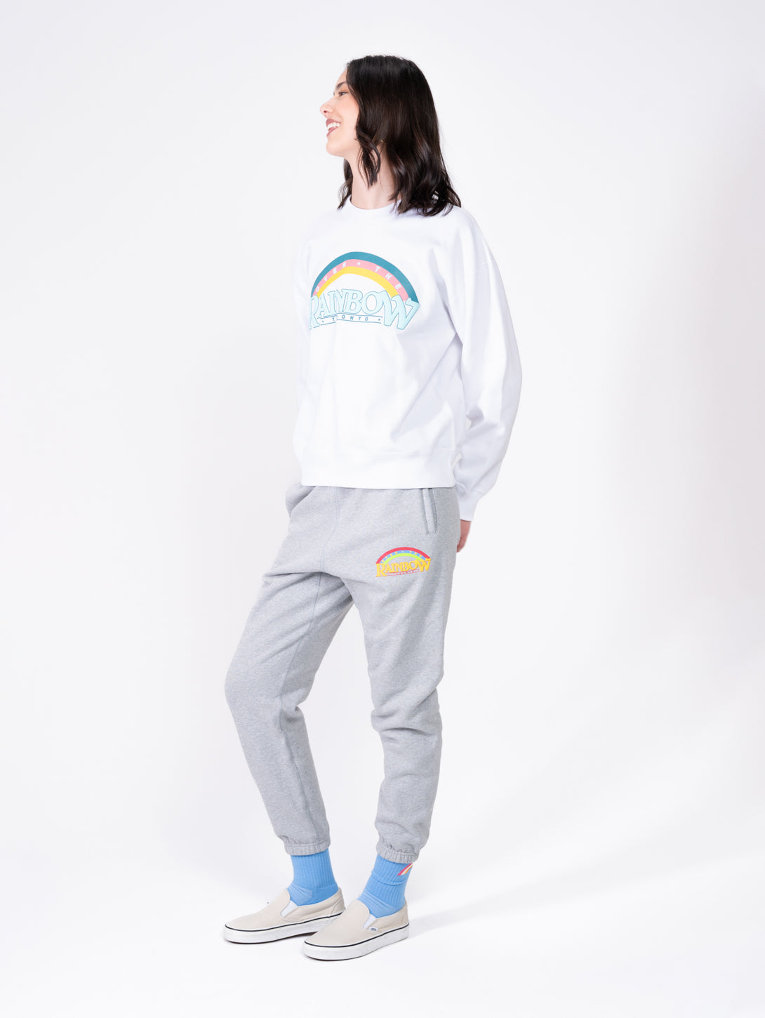 Unisex Benson x Rainbow Crew Sweat Top - Size L