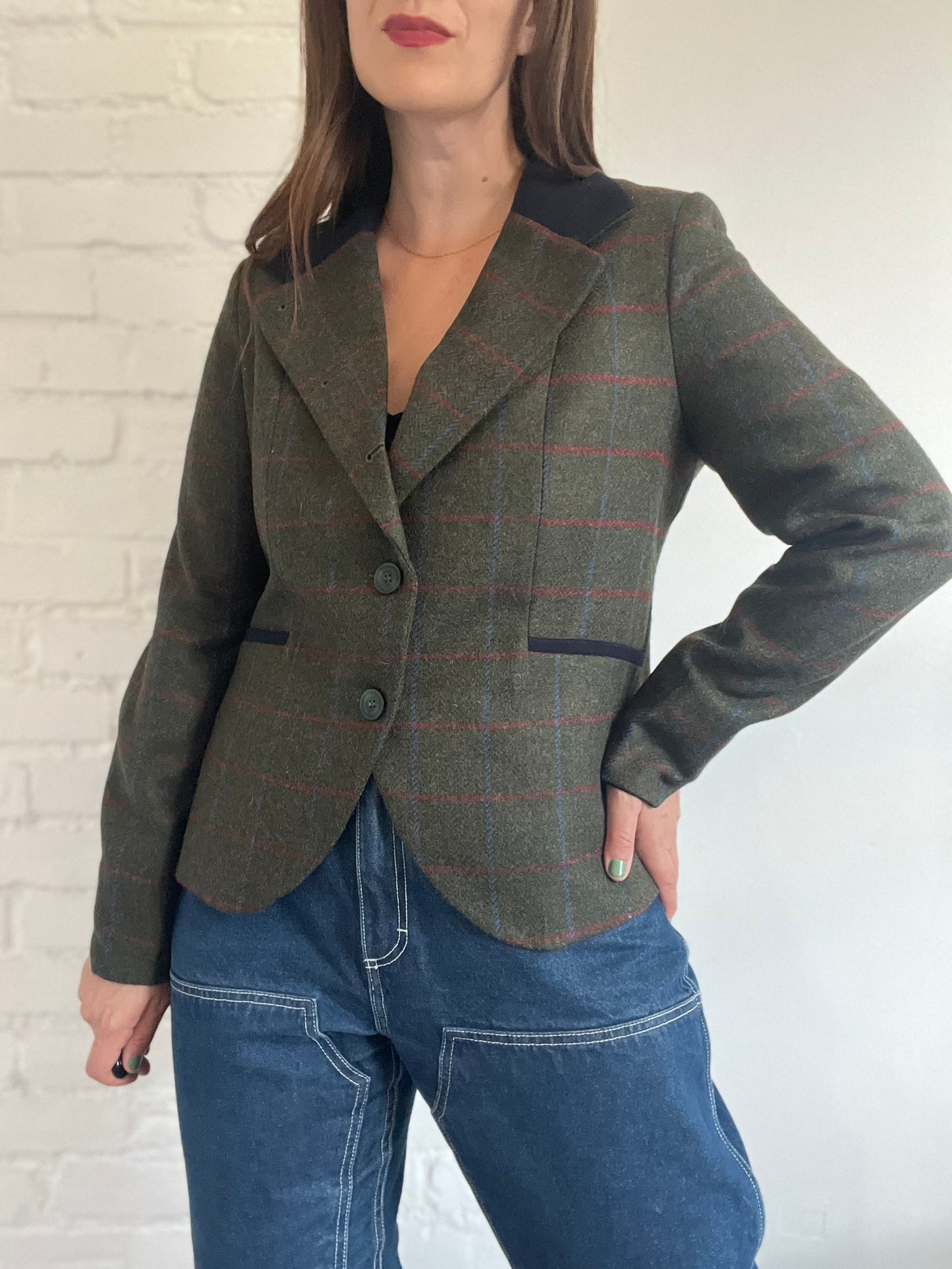 Jack Murphy Sasha Tweed Jacket - Size 12